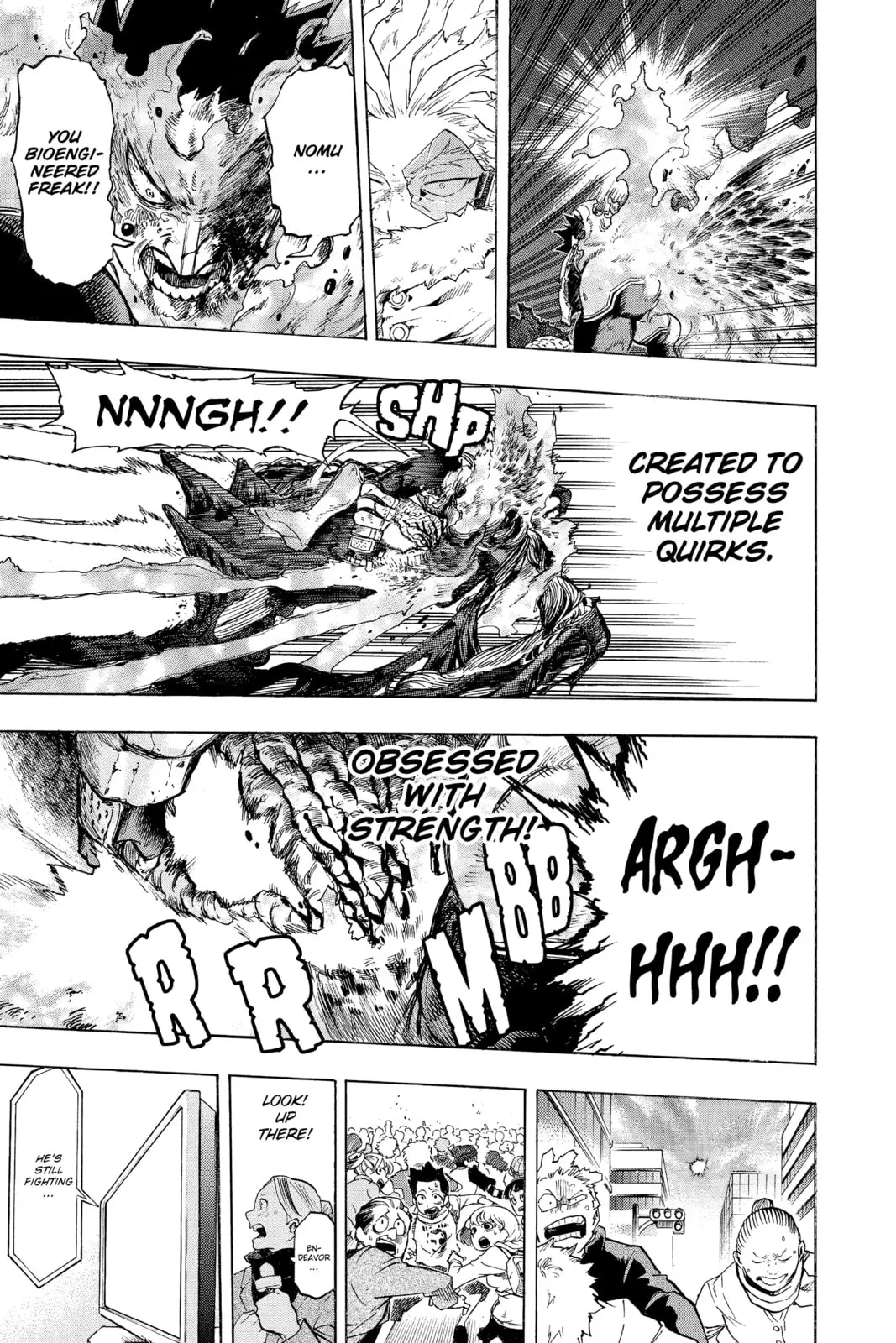 My Hero Academia, chapter 190, page 4