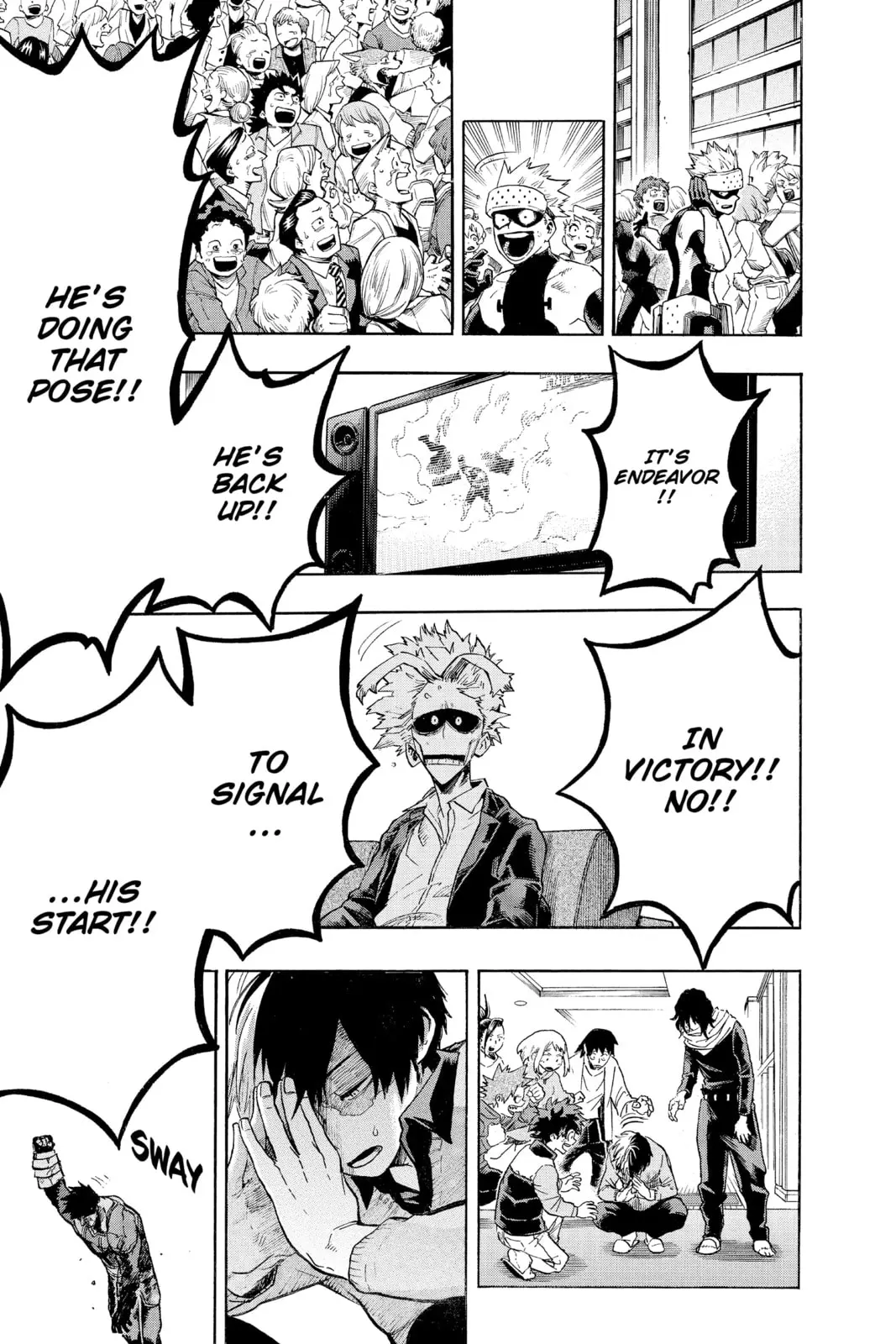 My Hero Academia, chapter 190, page 11