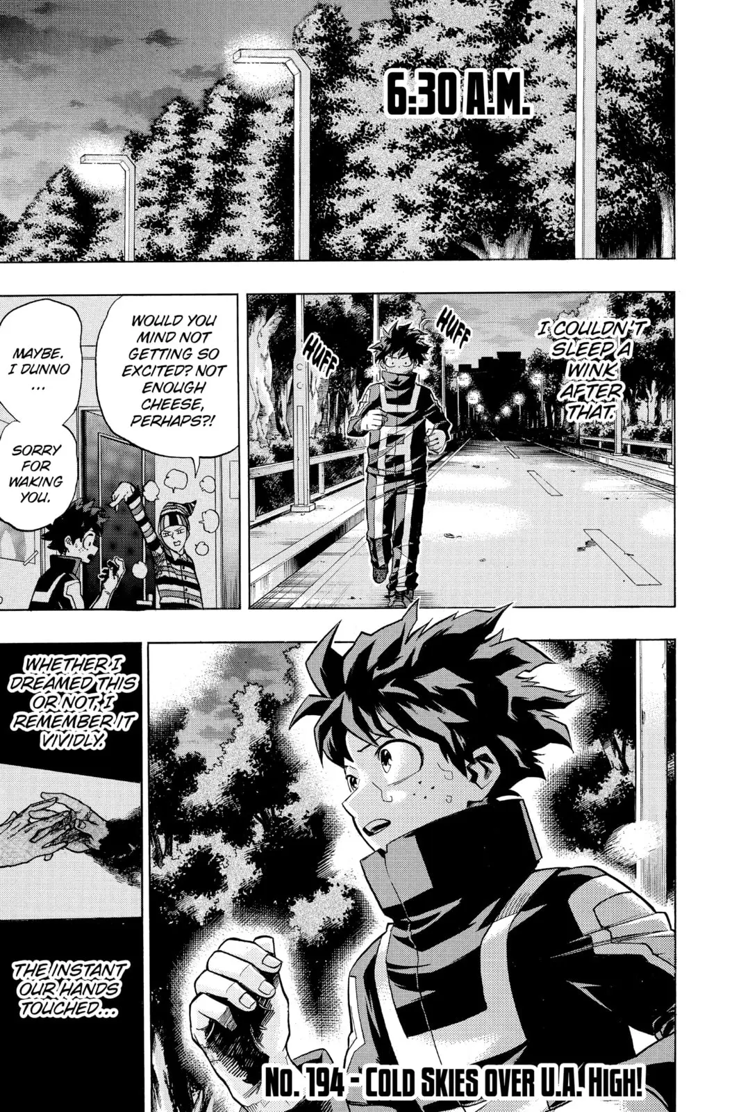 My Hero Academia, chapter 194, page 1