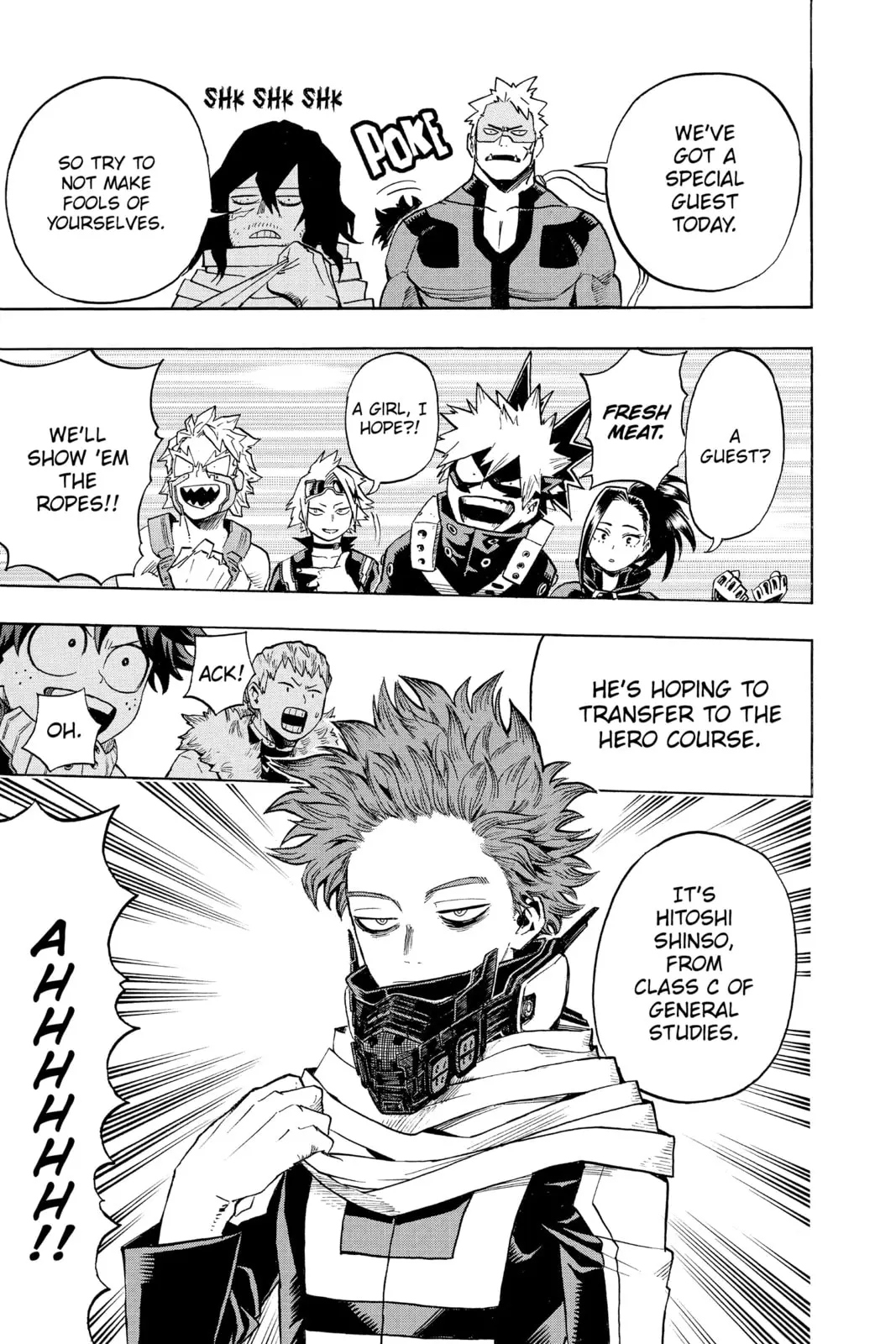 My Hero Academia, chapter 194, page 12