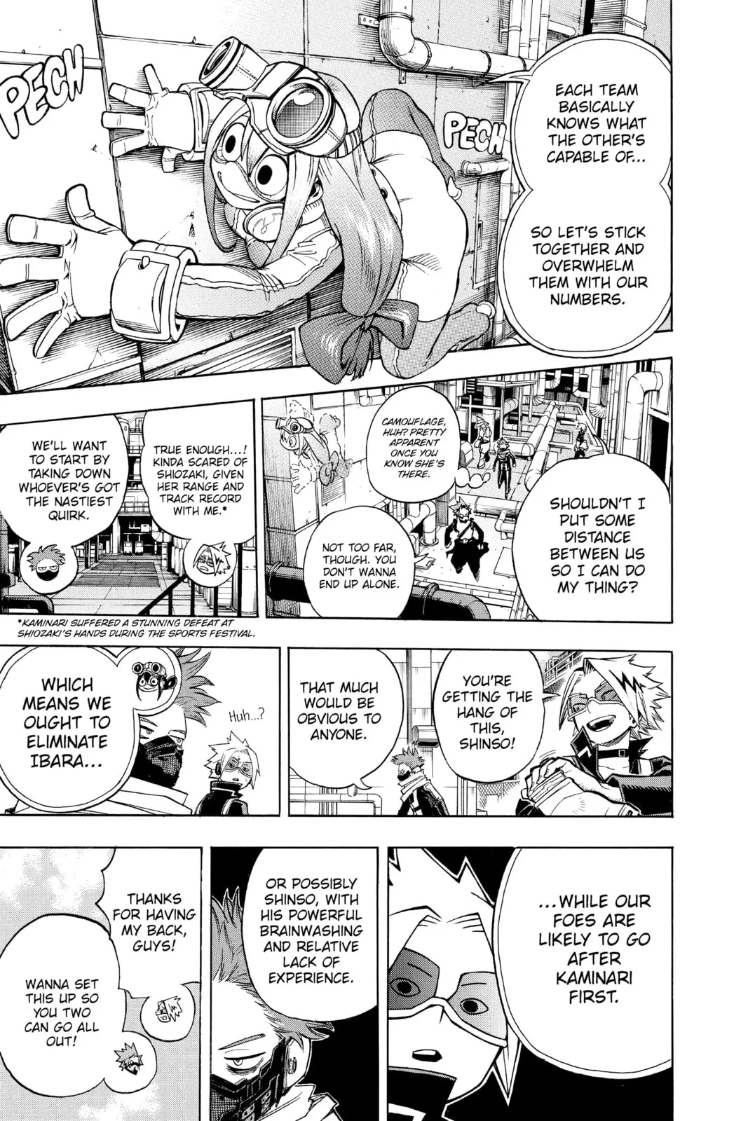 My Hero Academia, chapter 195, page 12