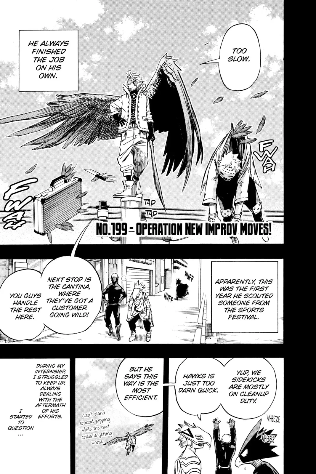 My Hero Academia, chapter 199, page 1