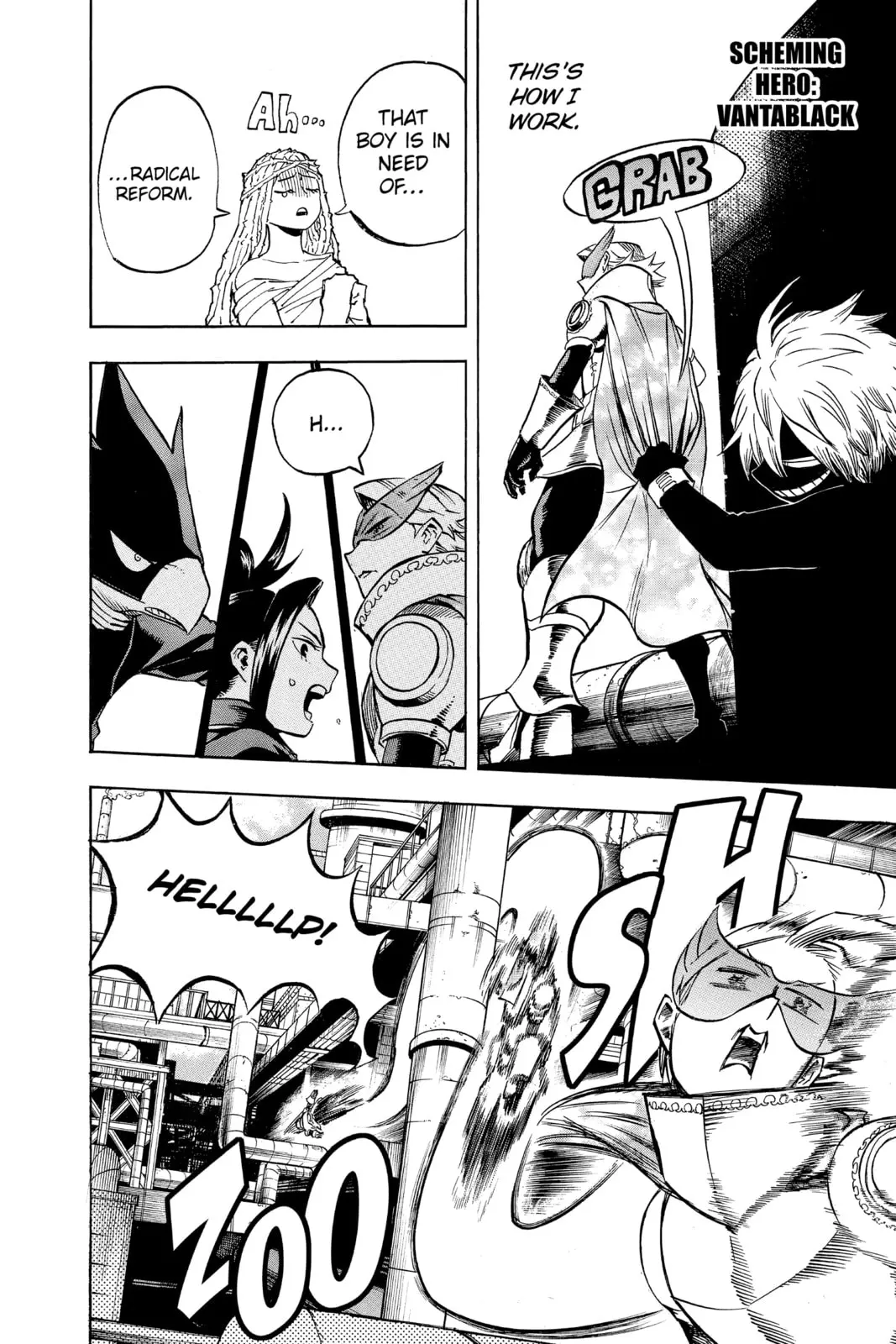 My Hero Academia, chapter 199, page 8