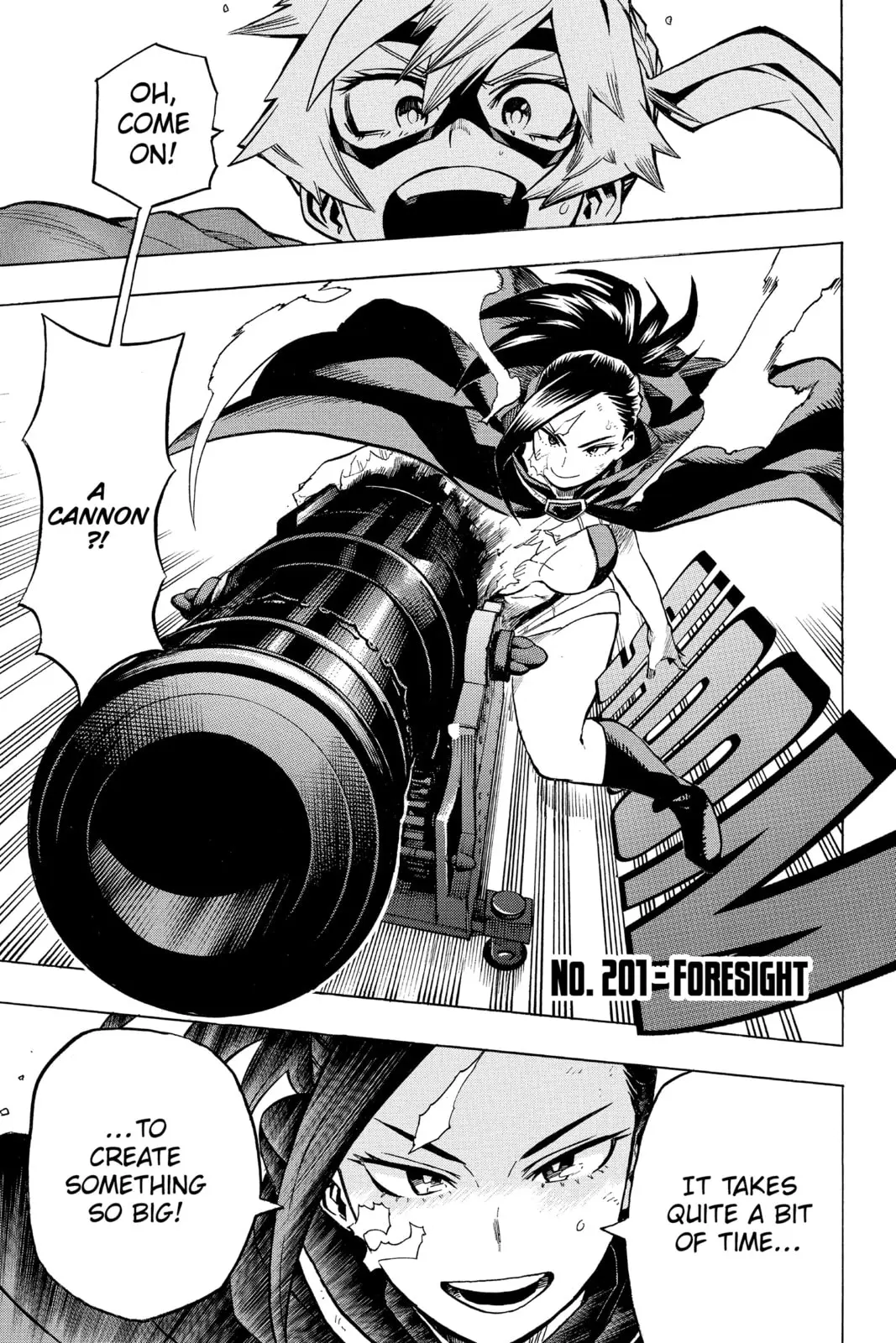 My Hero Academia, chapter 201, page 1
