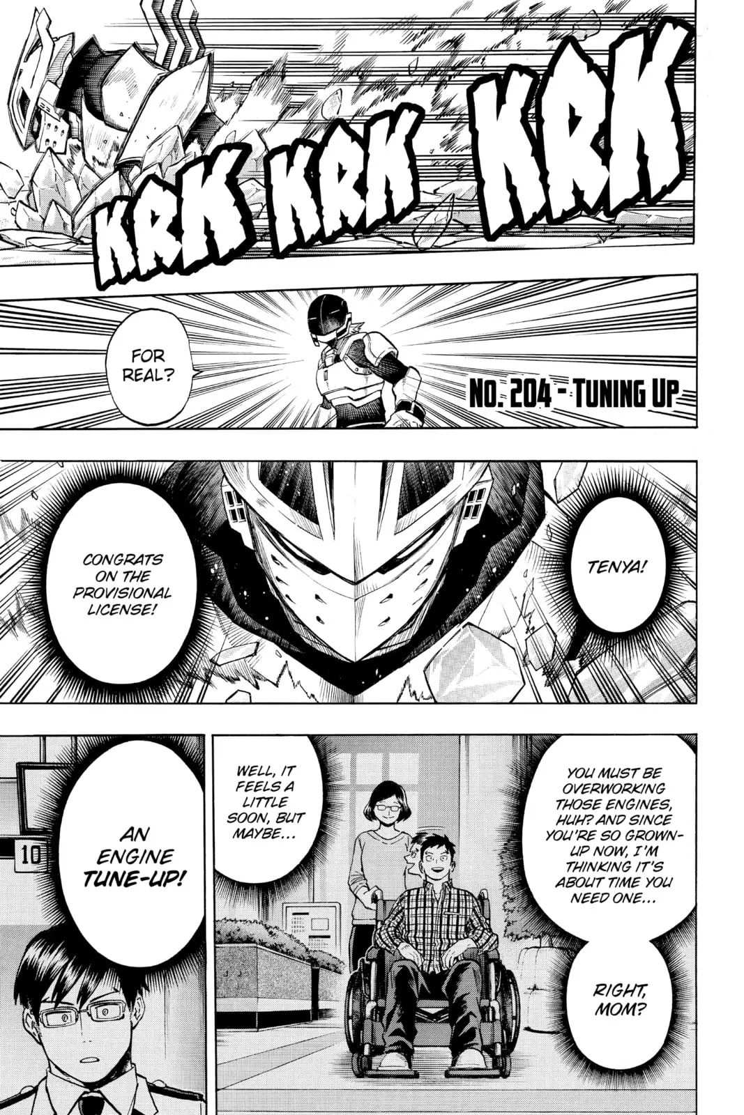 My Hero Academia, chapter 204, page 1
