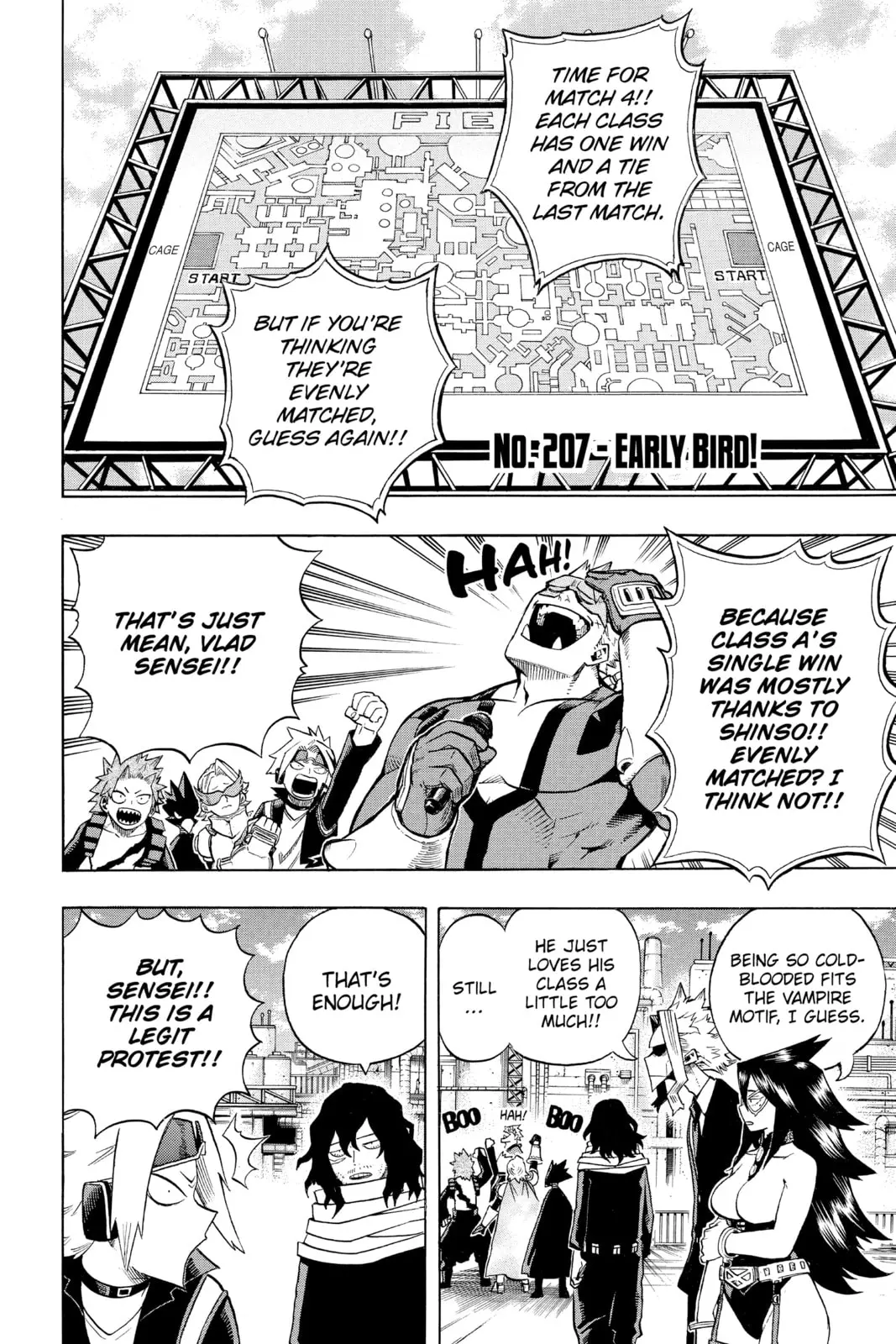 My Hero Academia, chapter 207, page 2