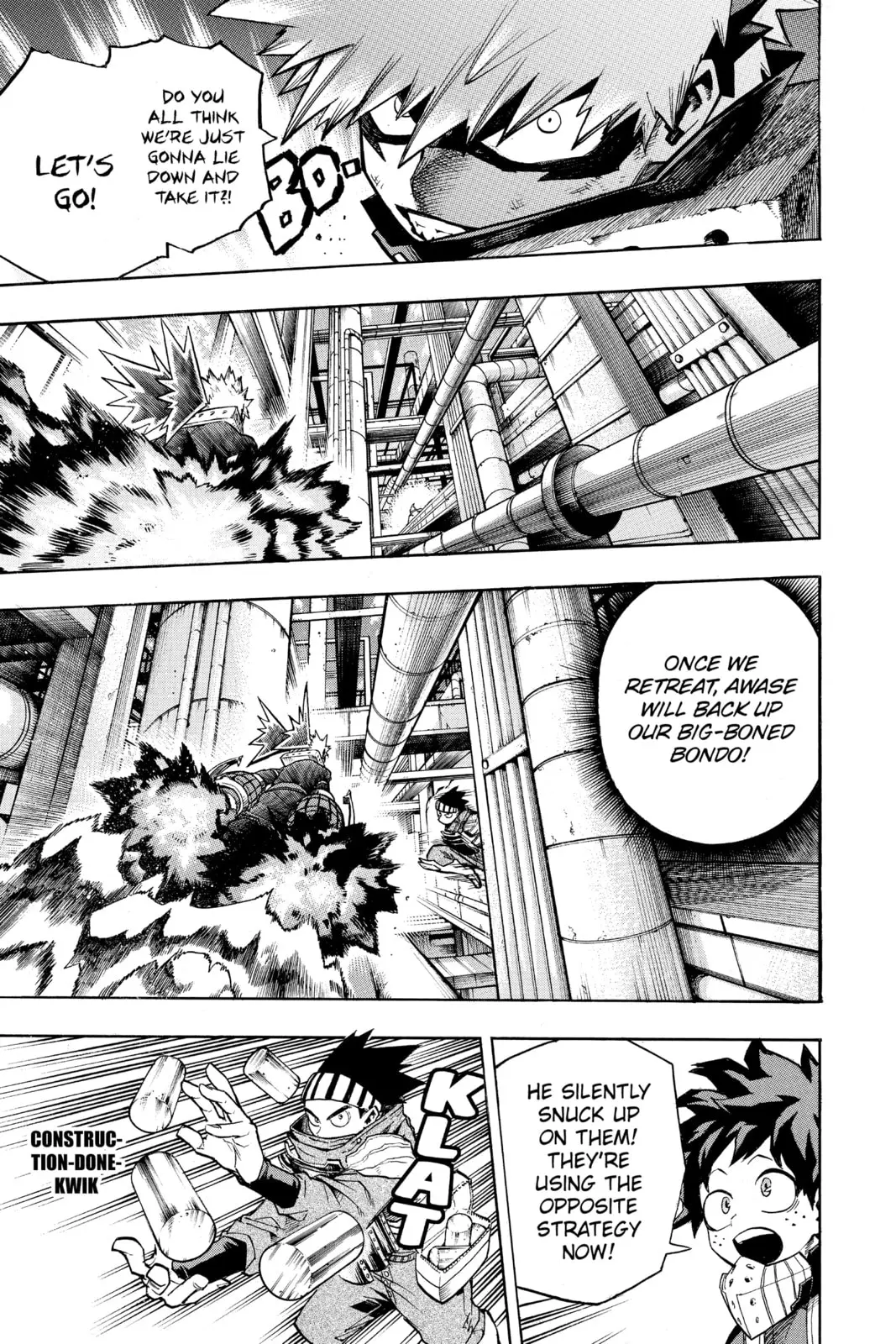 My Hero Academia, chapter 208, page 5