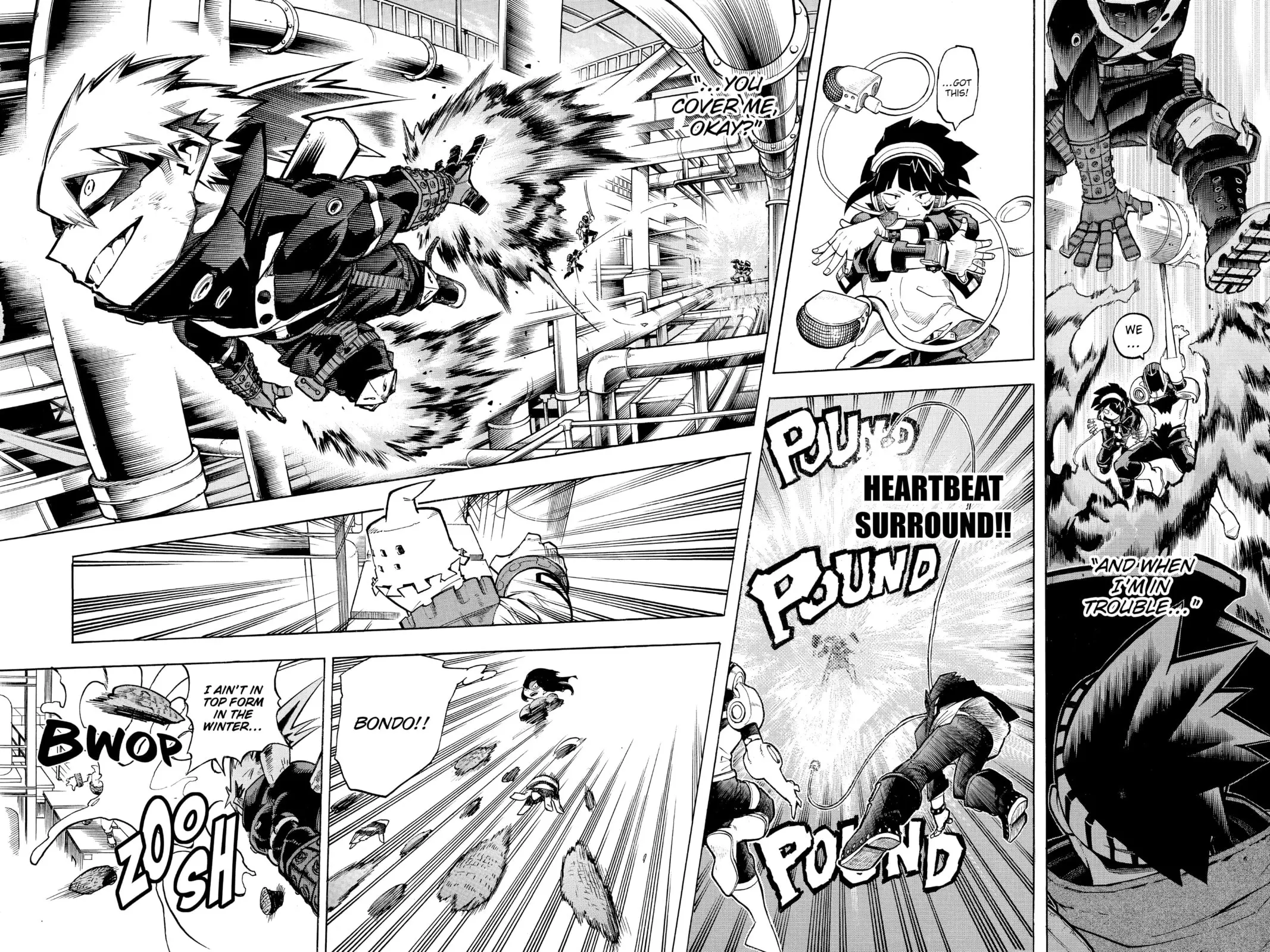 My Hero Academia, chapter 208, page 8