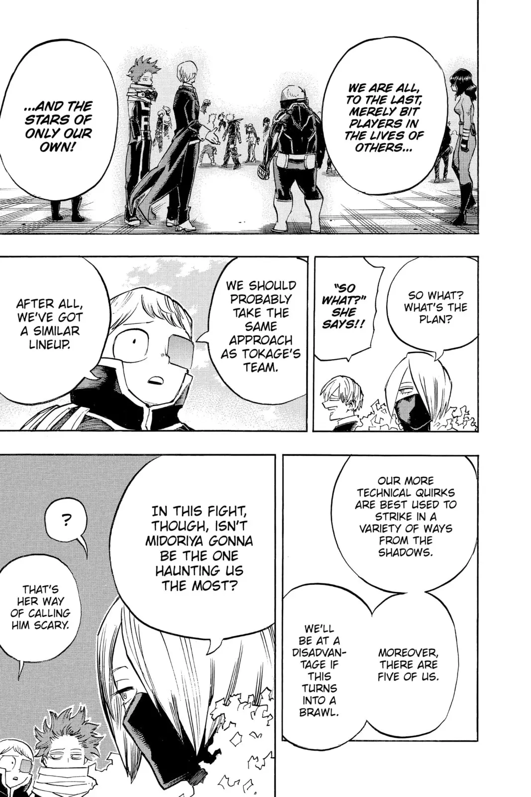My Hero Academia, chapter 209, page 7