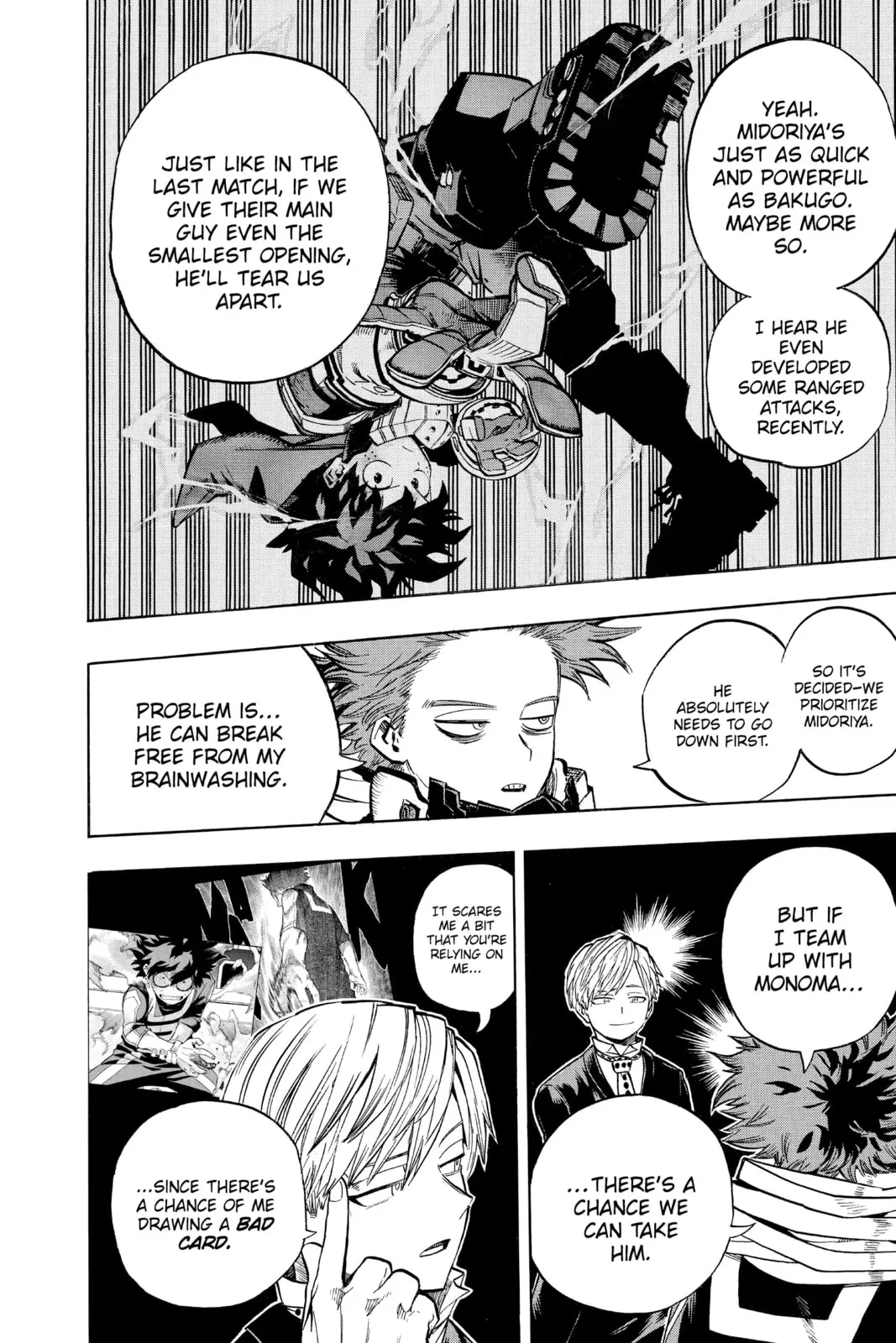 My Hero Academia, chapter 209, page 8
