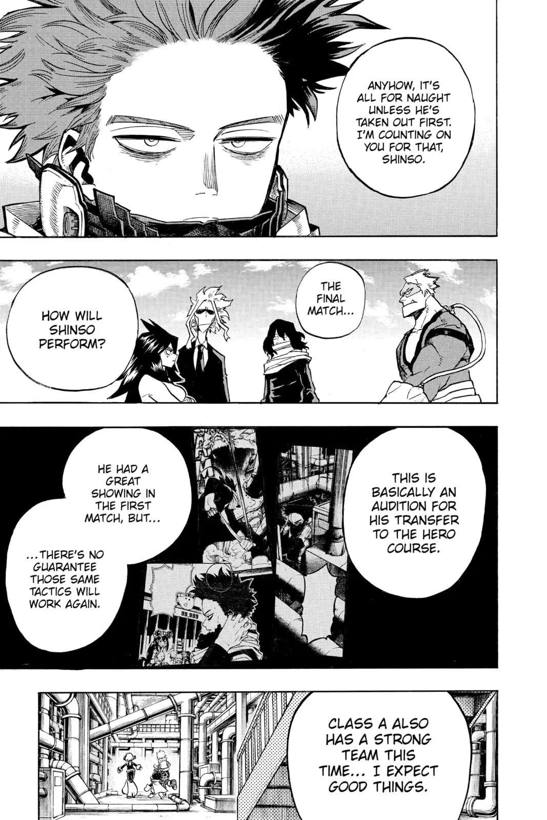My Hero Academia, chapter 209, page 9