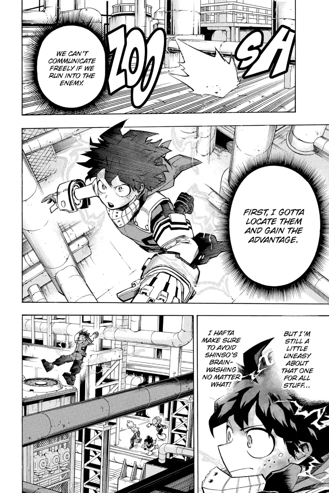 My Hero Academia, chapter 210, page 2