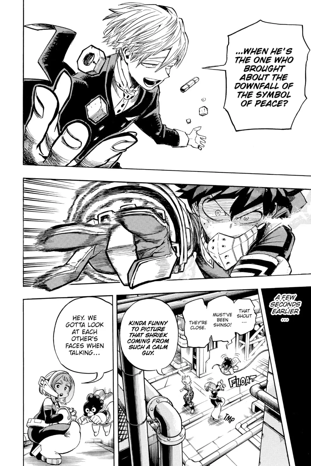 My Hero Academia, chapter 210, page 8