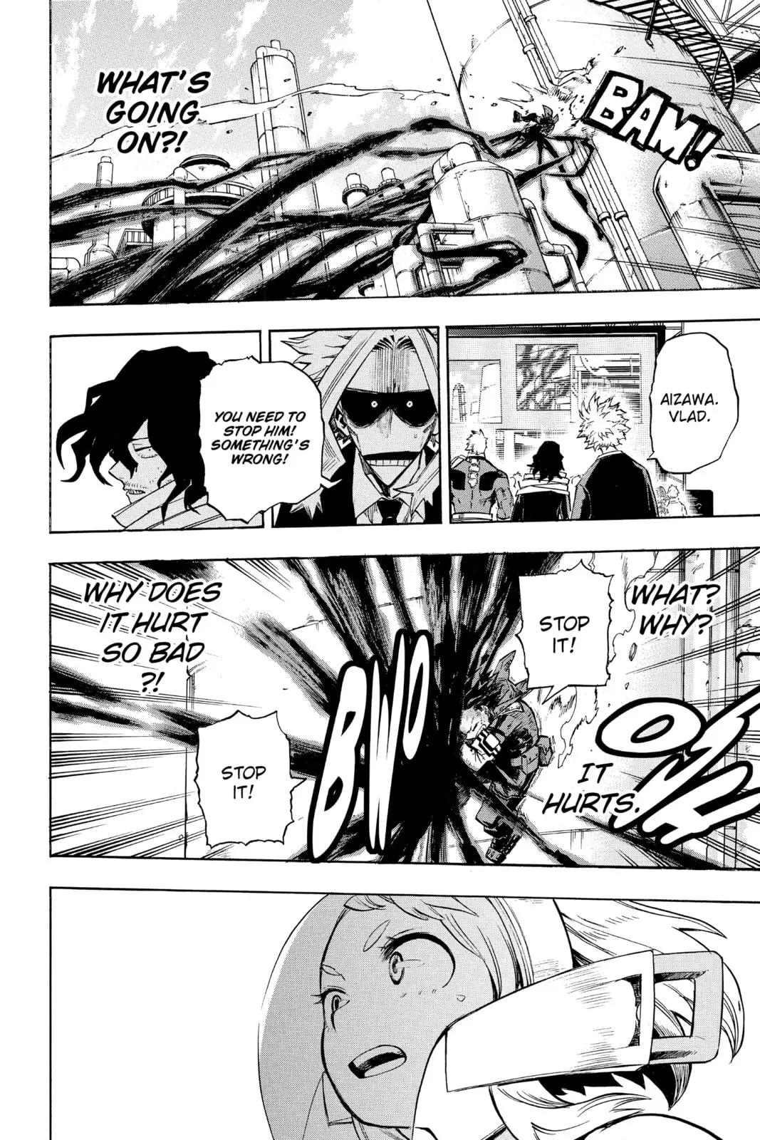 My Hero Academia, chapter 211, page 9