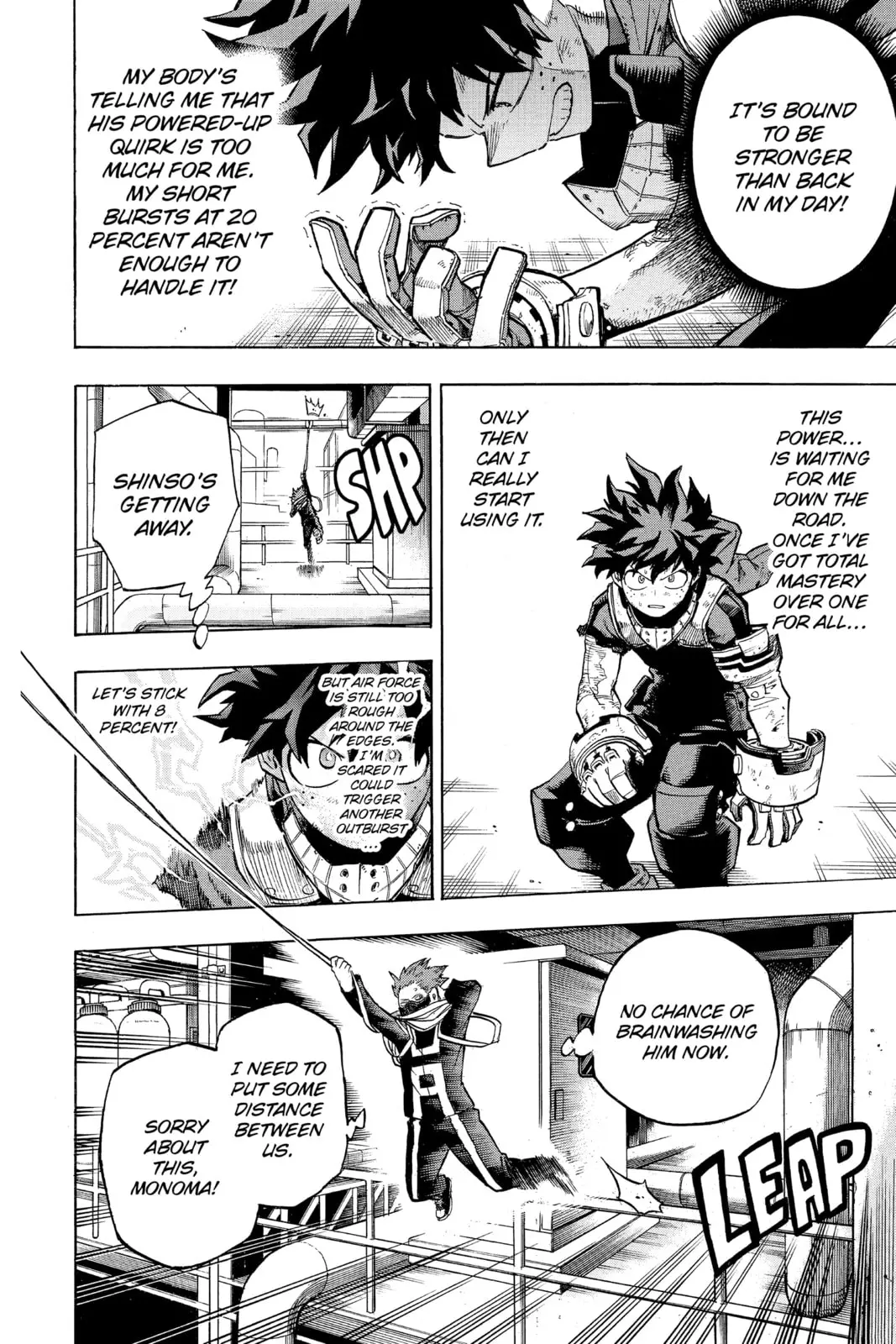 My Hero Academia, chapter 215, page 4