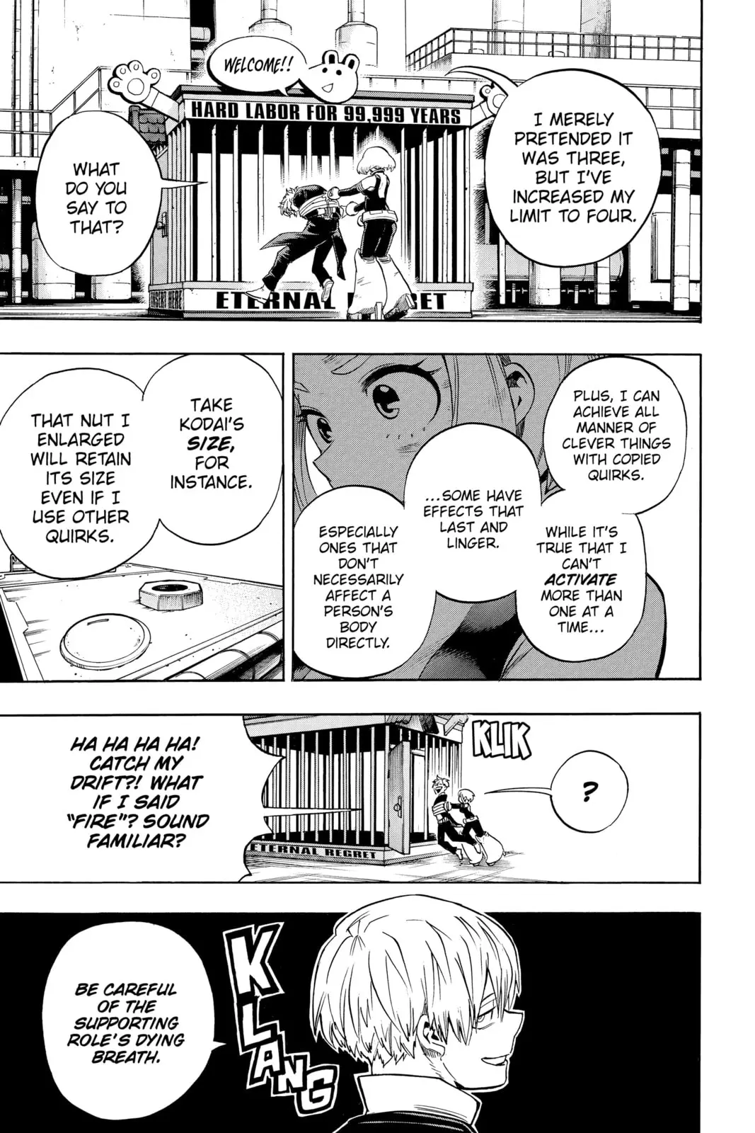 My Hero Academia, chapter 215, page 7