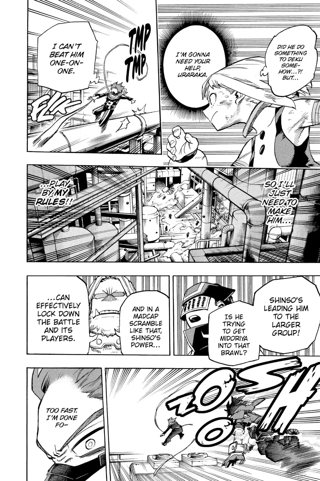 My Hero Academia, chapter 215, page 8