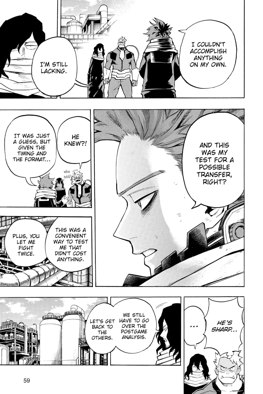 My Hero Academia, chapter 216, page 5