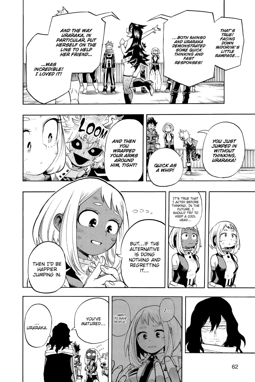 My Hero Academia, chapter 216, page 8