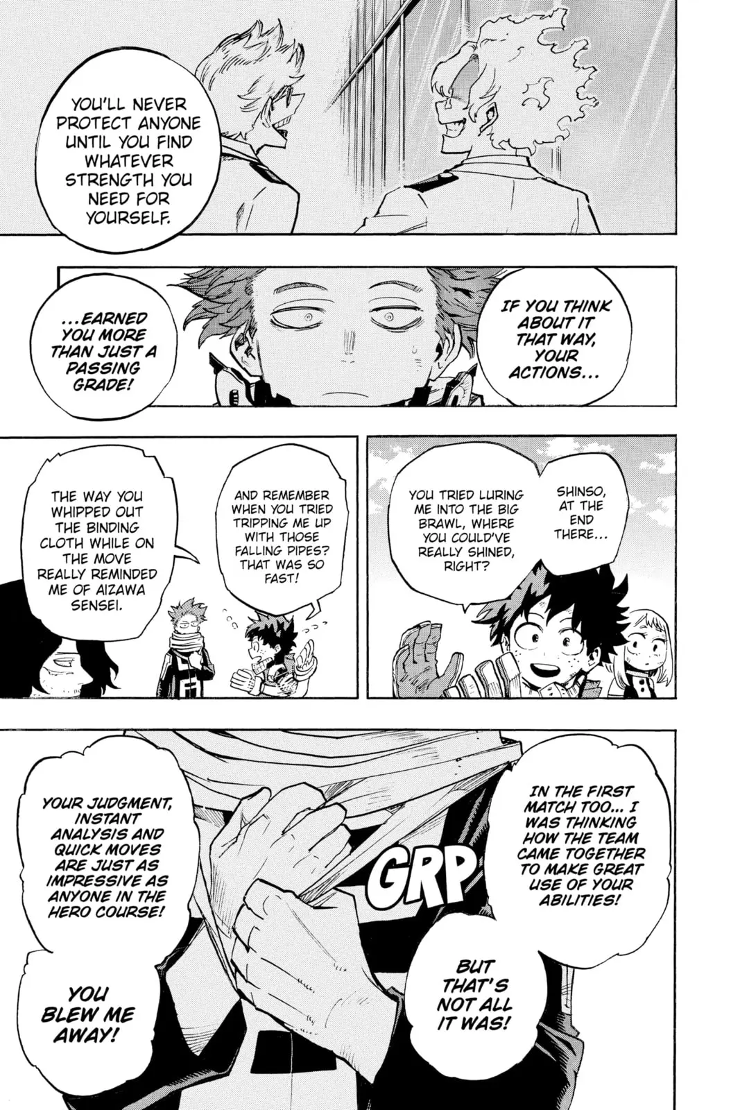 My Hero Academia, chapter 216, page 9