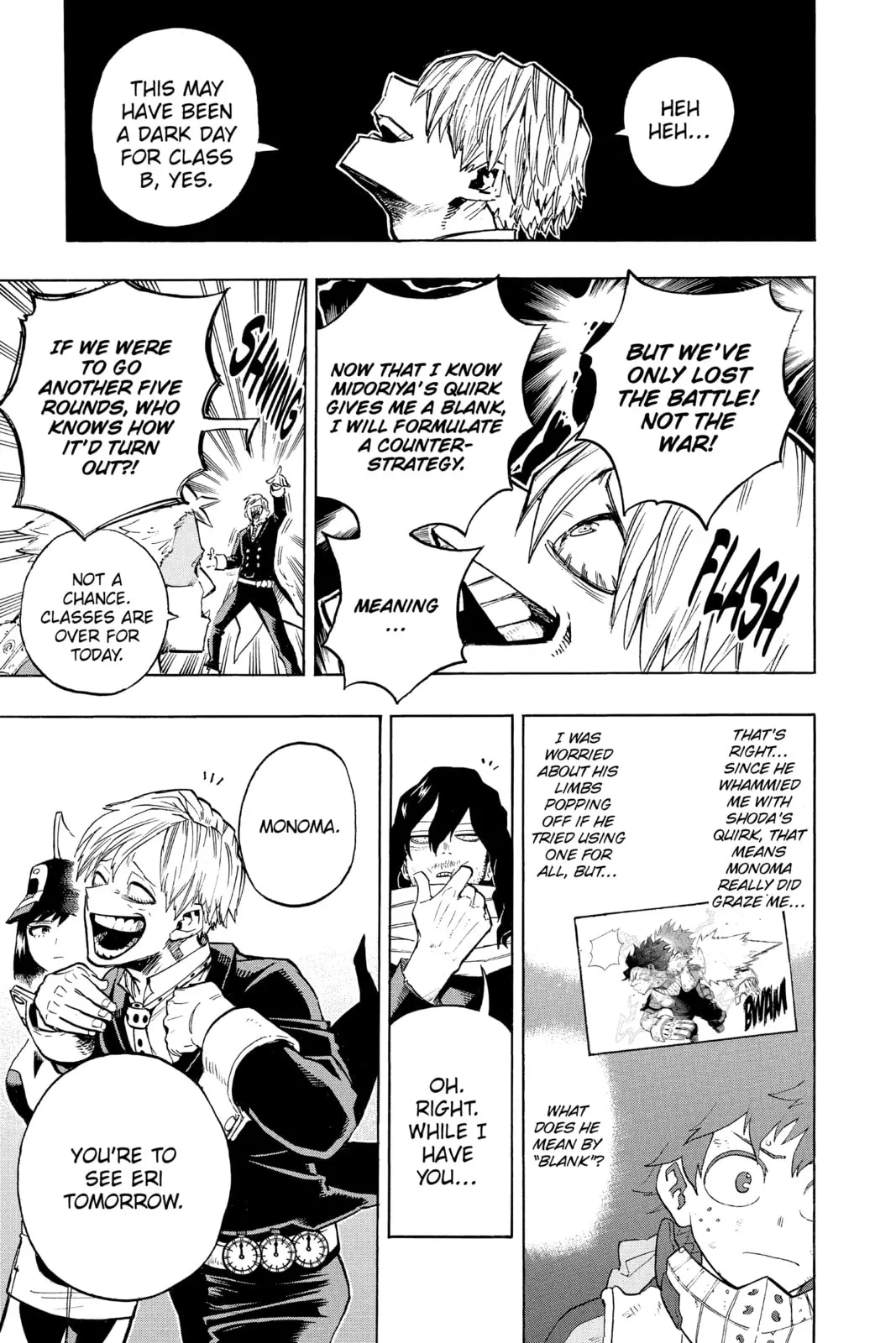 My Hero Academia, chapter 216, page 11