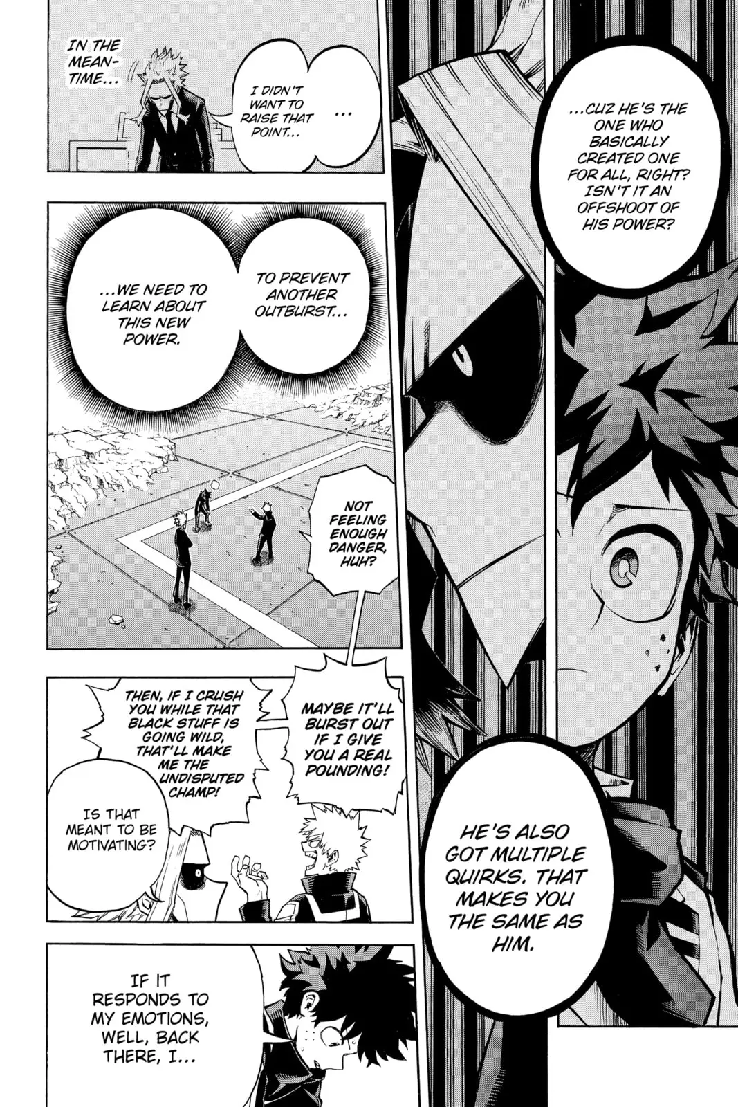 My Hero Academia, chapter 217, page 4