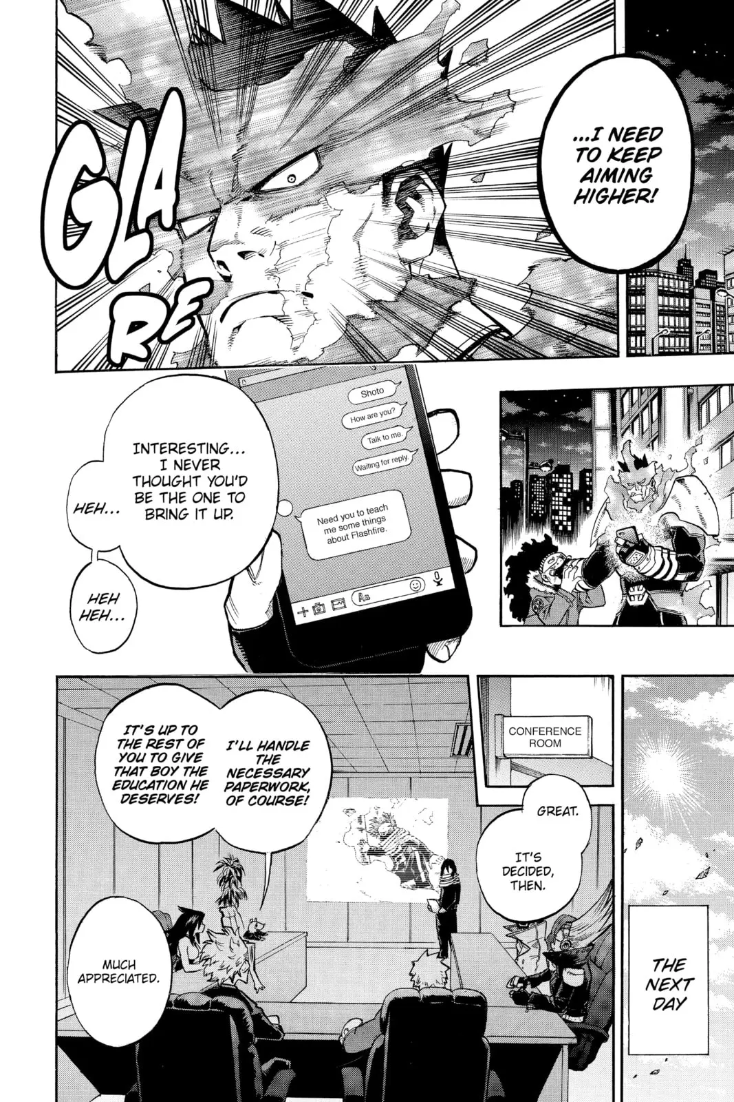 My Hero Academia, chapter 217, page 8
