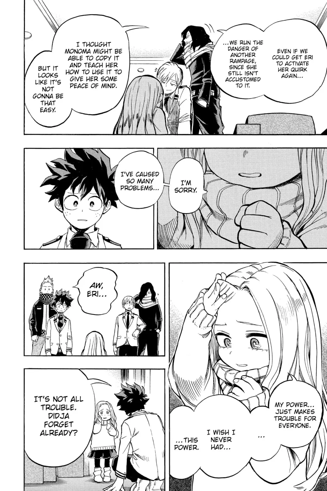 My Hero Academia, chapter 217, page 12
