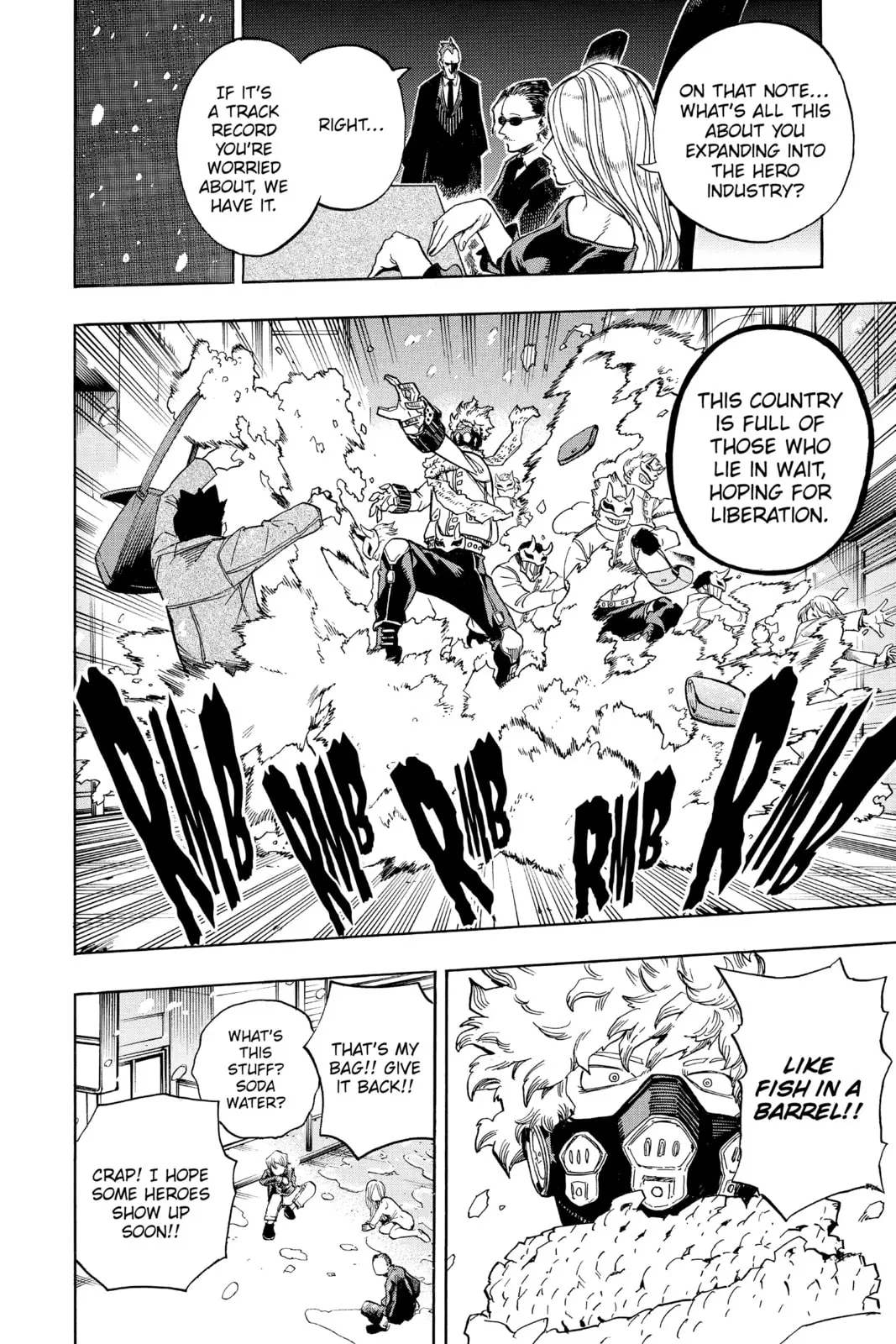 My Hero Academia, chapter 218, page 12