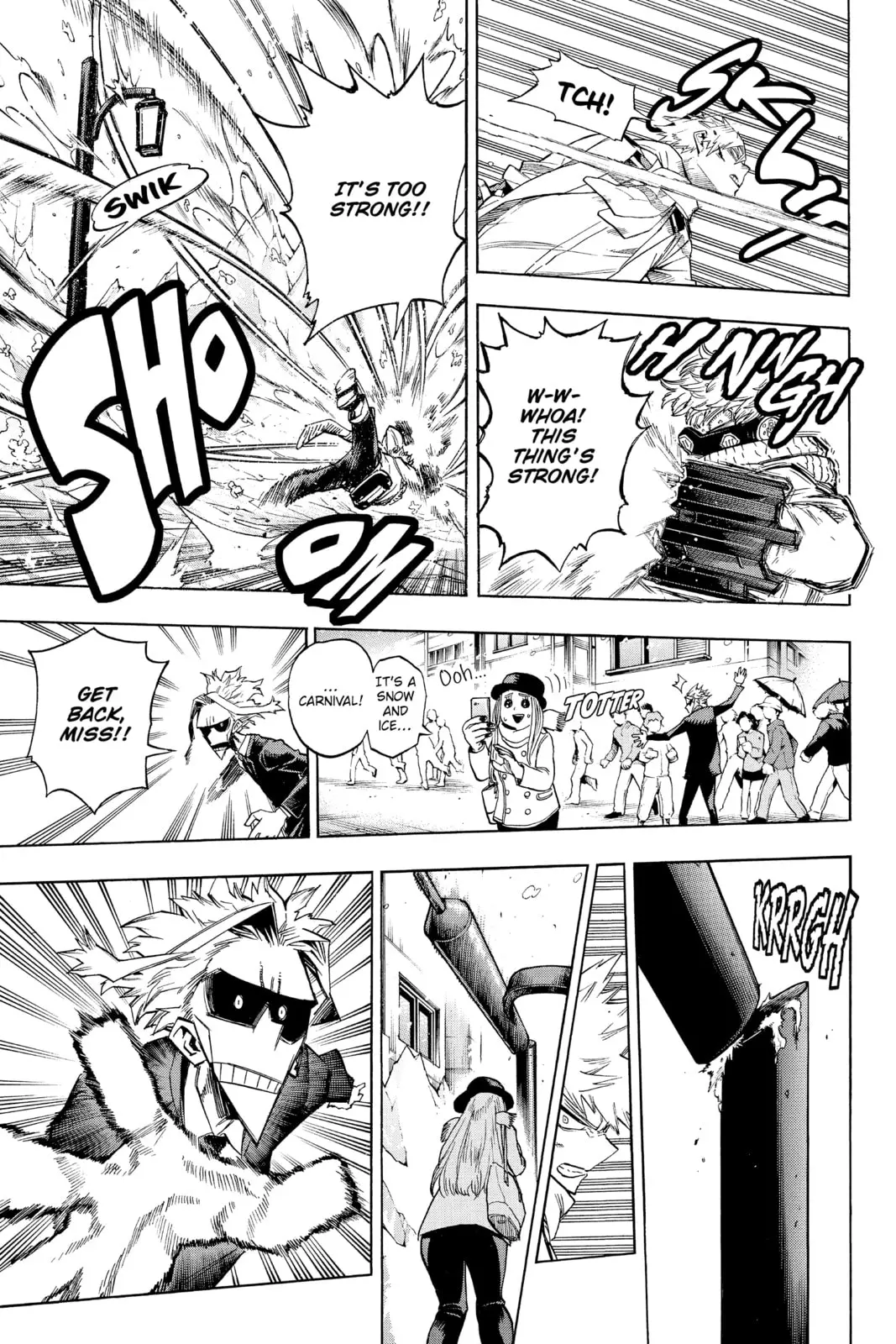 My Hero Academia, chapter 219, page 5