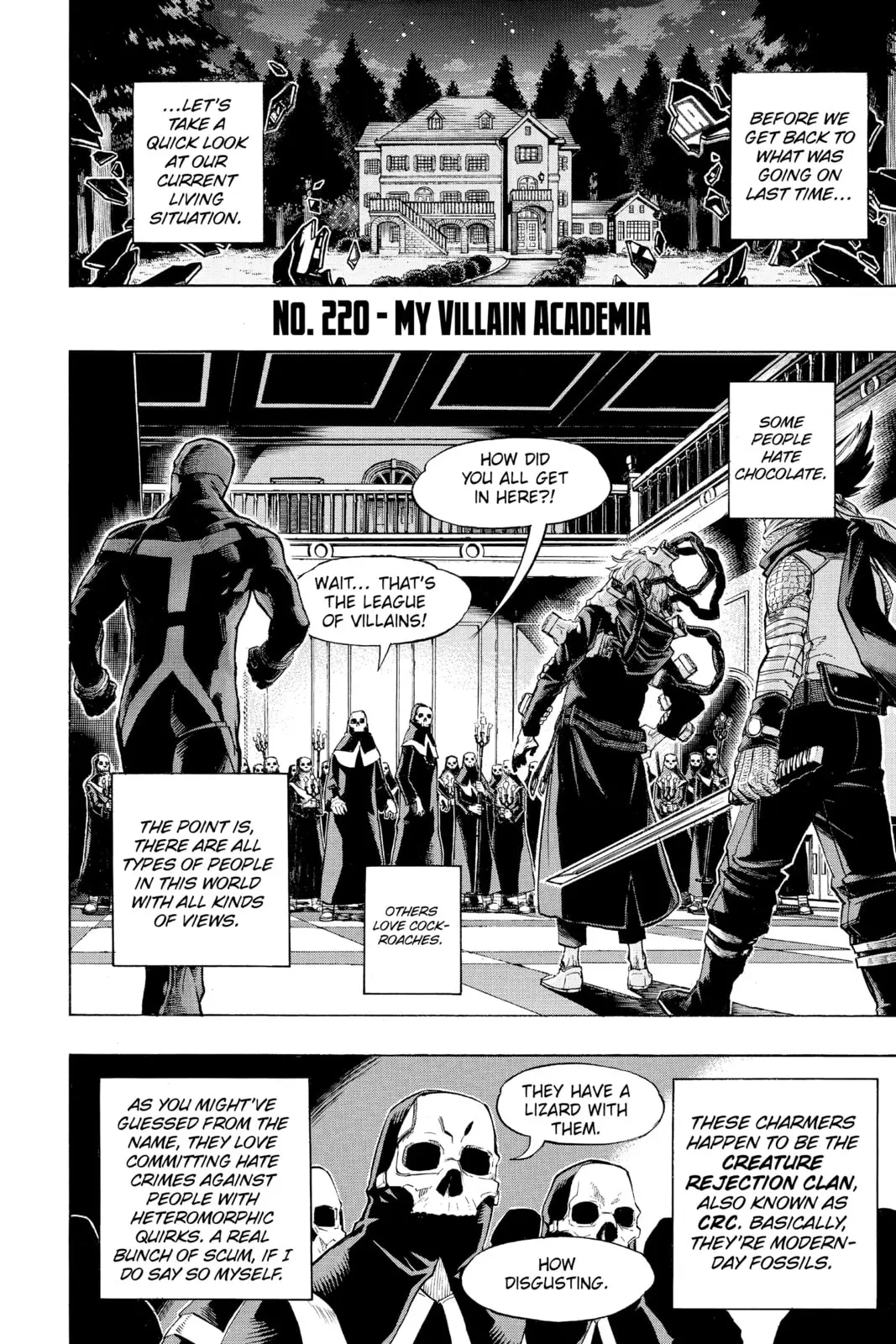 My Hero Academia, chapter 220, page 2