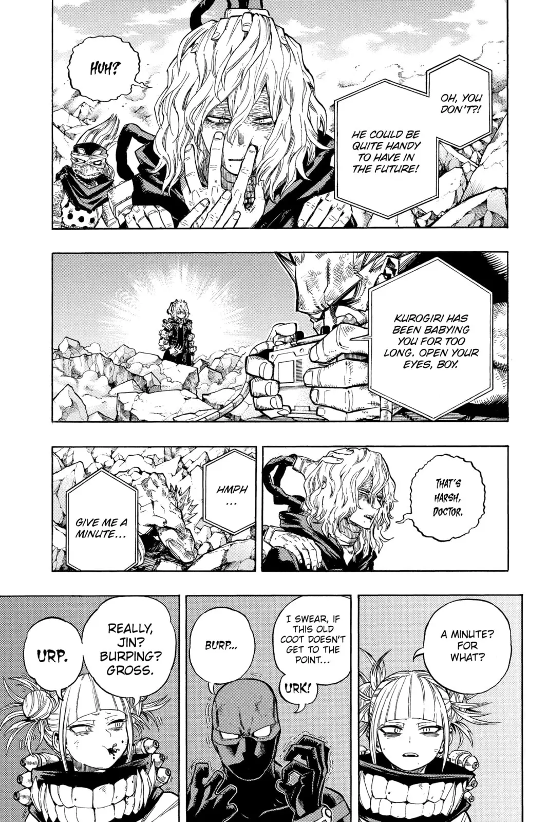 My Hero Academia, chapter 221, page 6