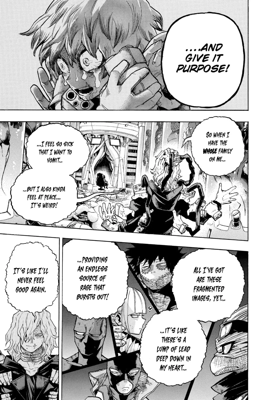My Hero Academia, chapter 222, page 7