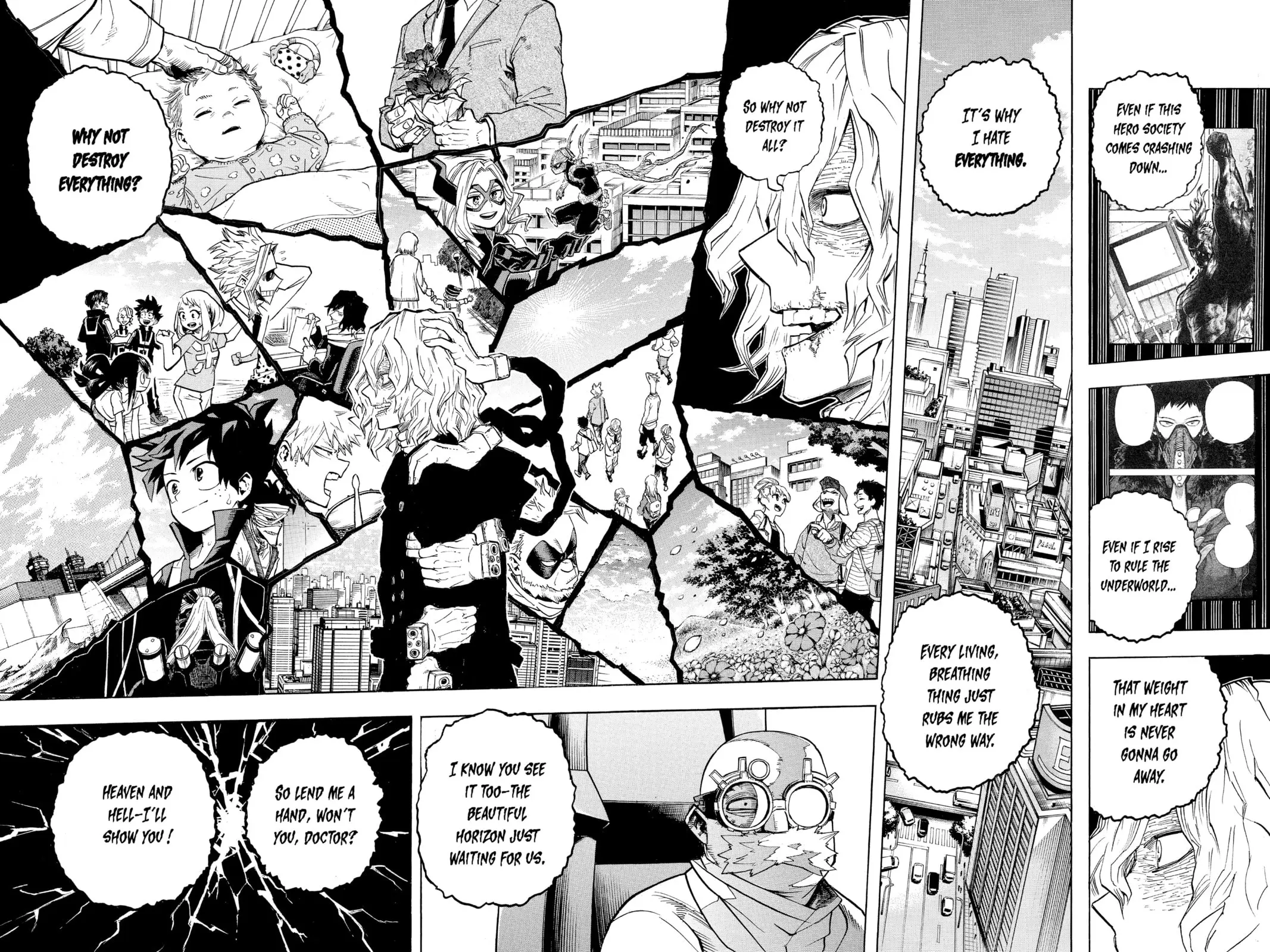 My Hero Academia, chapter 222, page 8