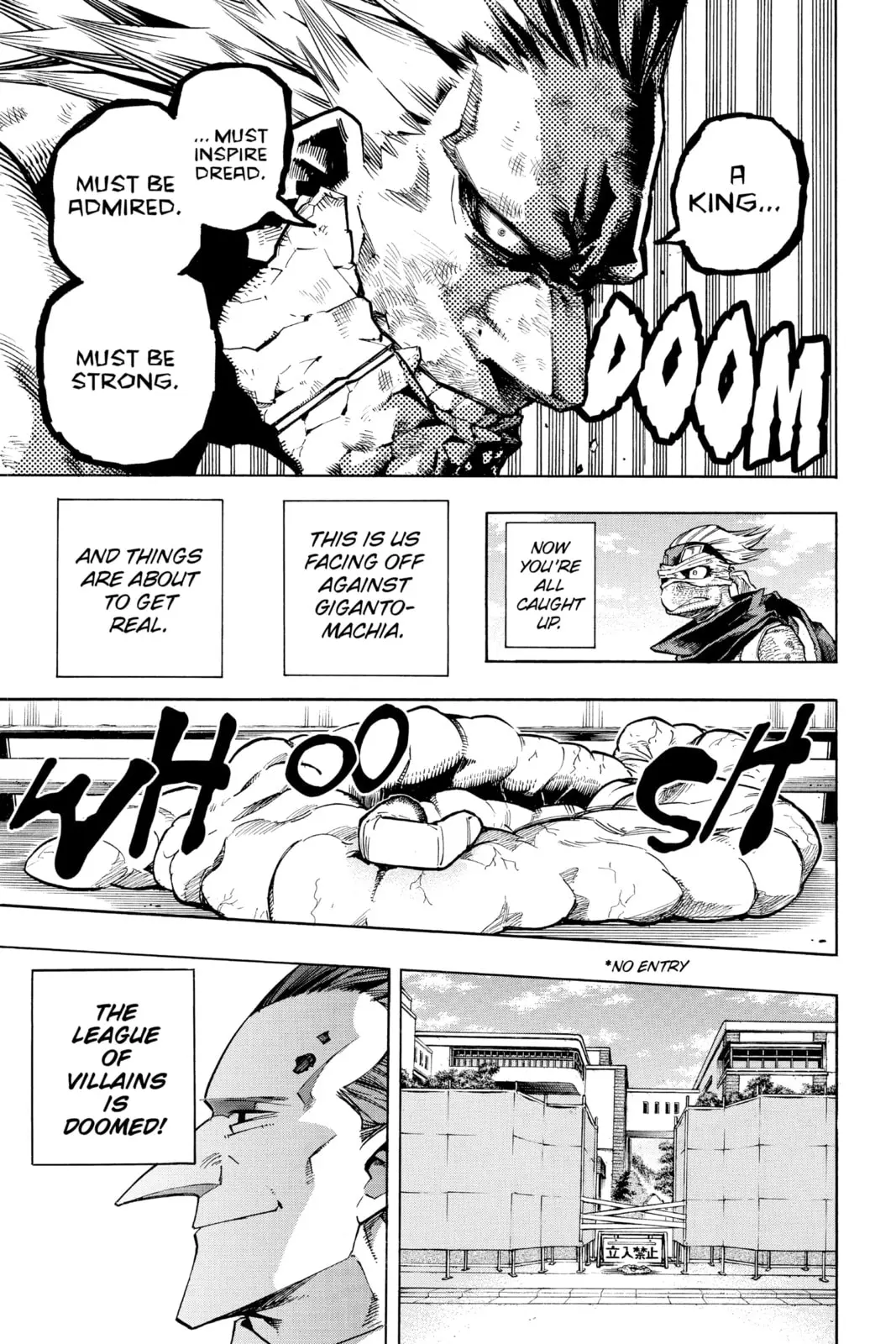 My Hero Academia, chapter 222, page 14