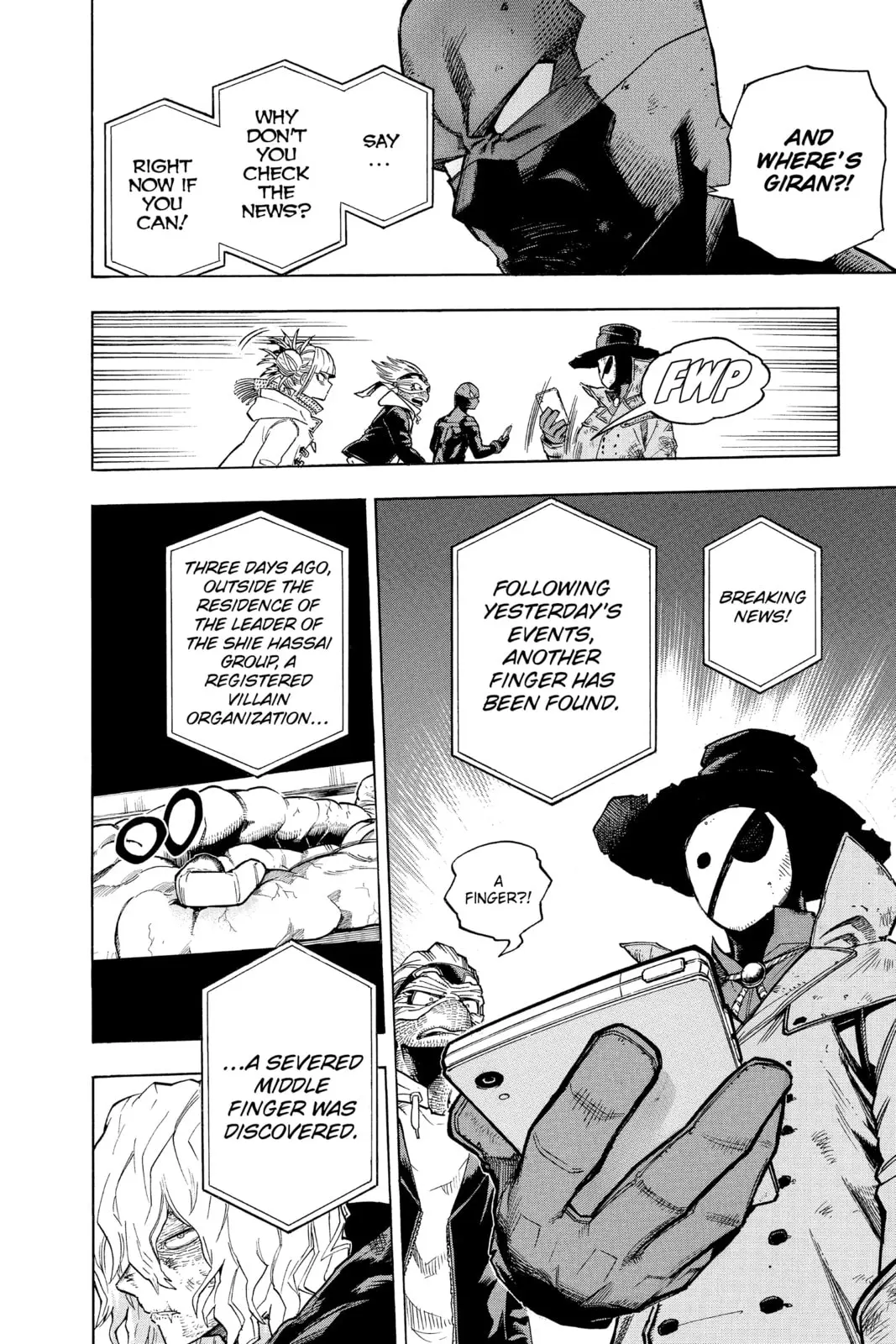 My Hero Academia, chapter 223, page 8