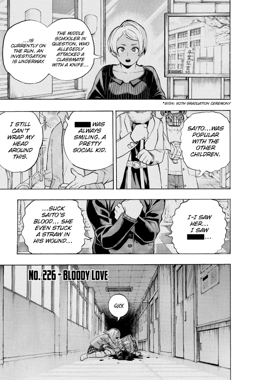 My Hero Academia, chapter 226, page 1