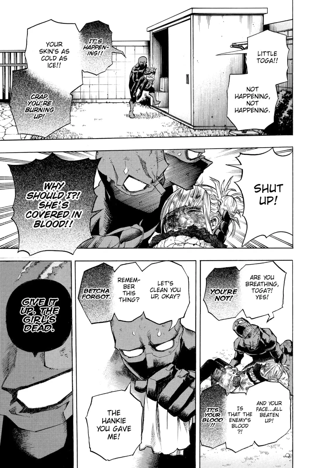 My Hero Academia, chapter 228, page 8