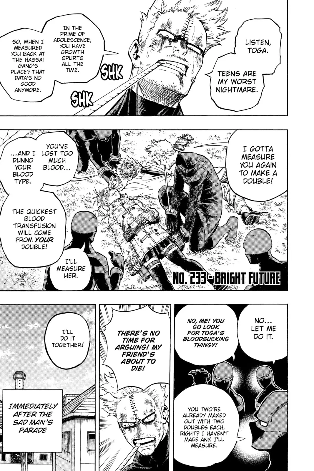 My Hero Academia, chapter 233, page 1