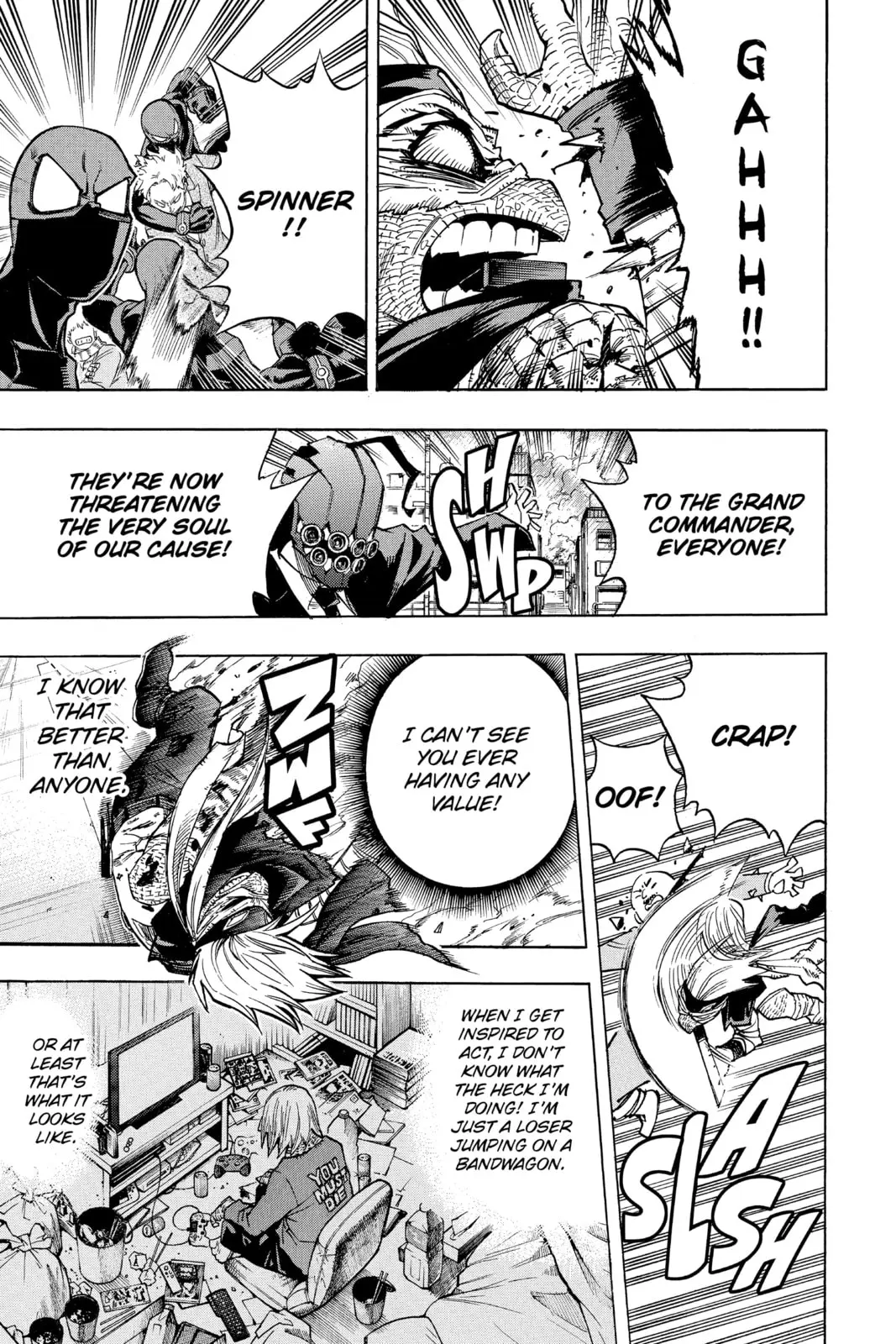 My Hero Academia, chapter 233, page 9