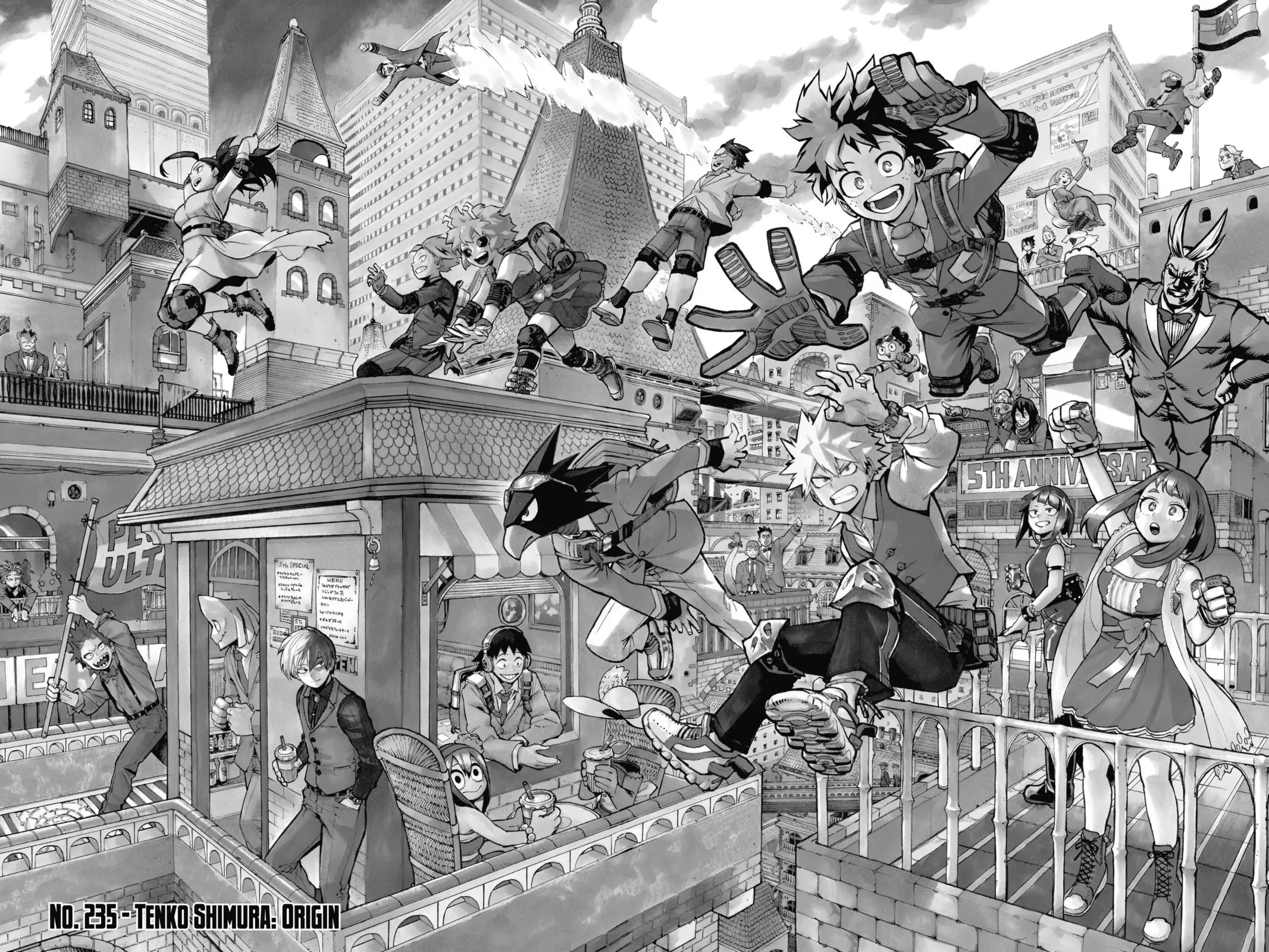 My Hero Academia, chapter 235, page 1