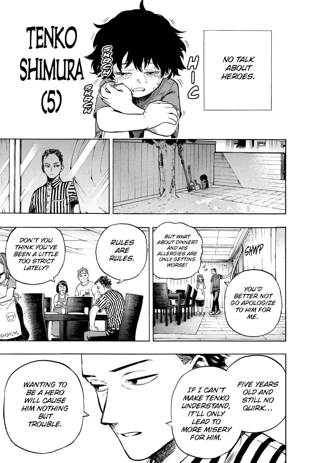 My Hero Academia, chapter 235, page 7