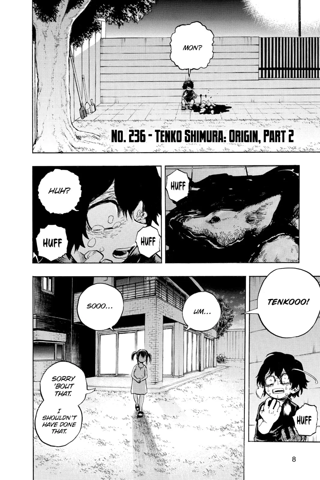 My Hero Academia, chapter 236, page 2
