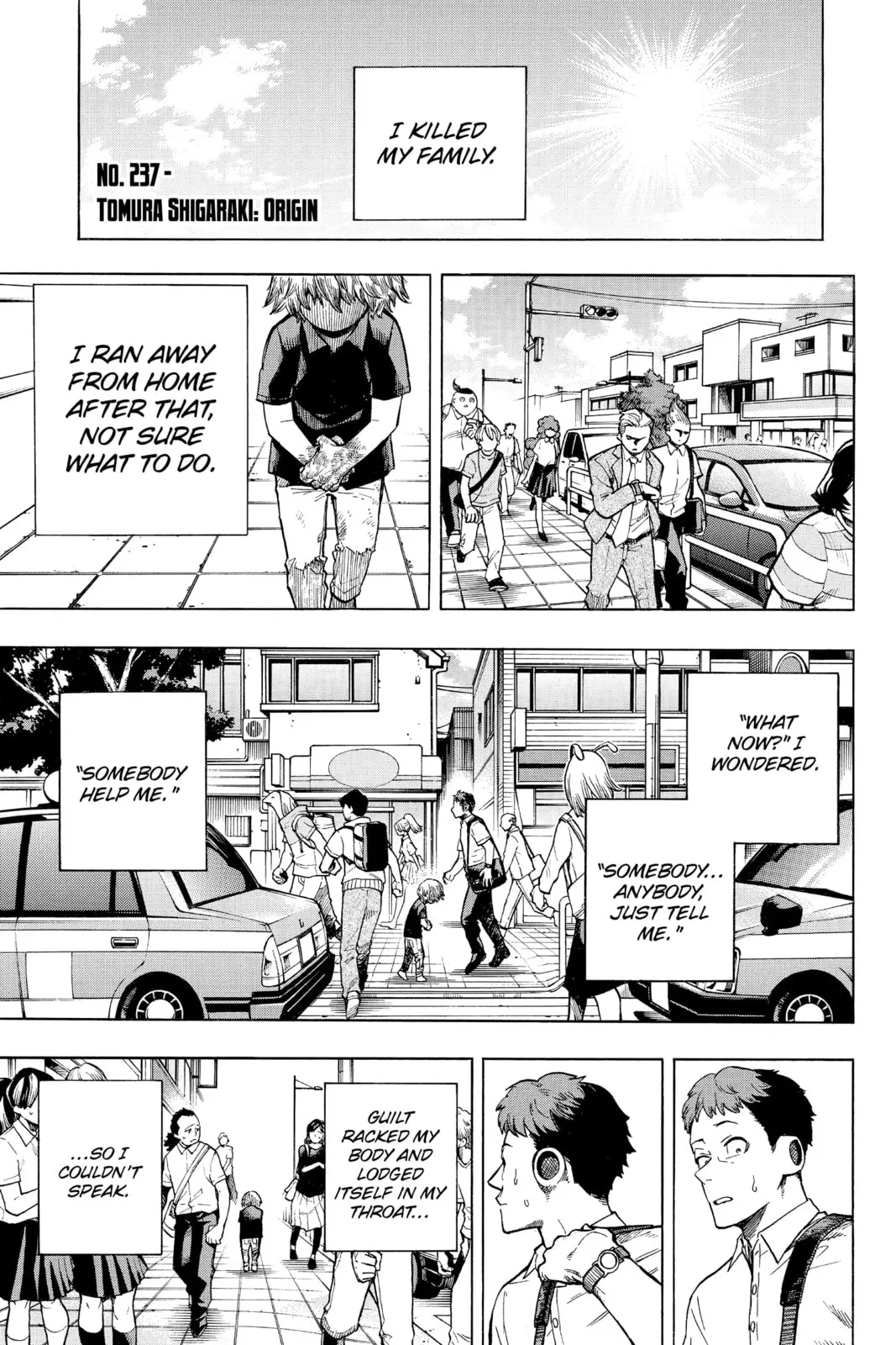 My Hero Academia, chapter 237, page 1