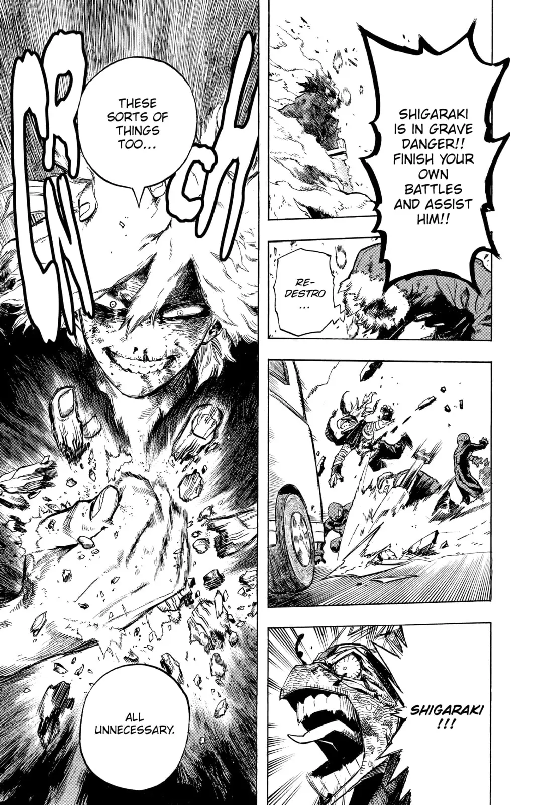My Hero Academia, chapter 237, page 15