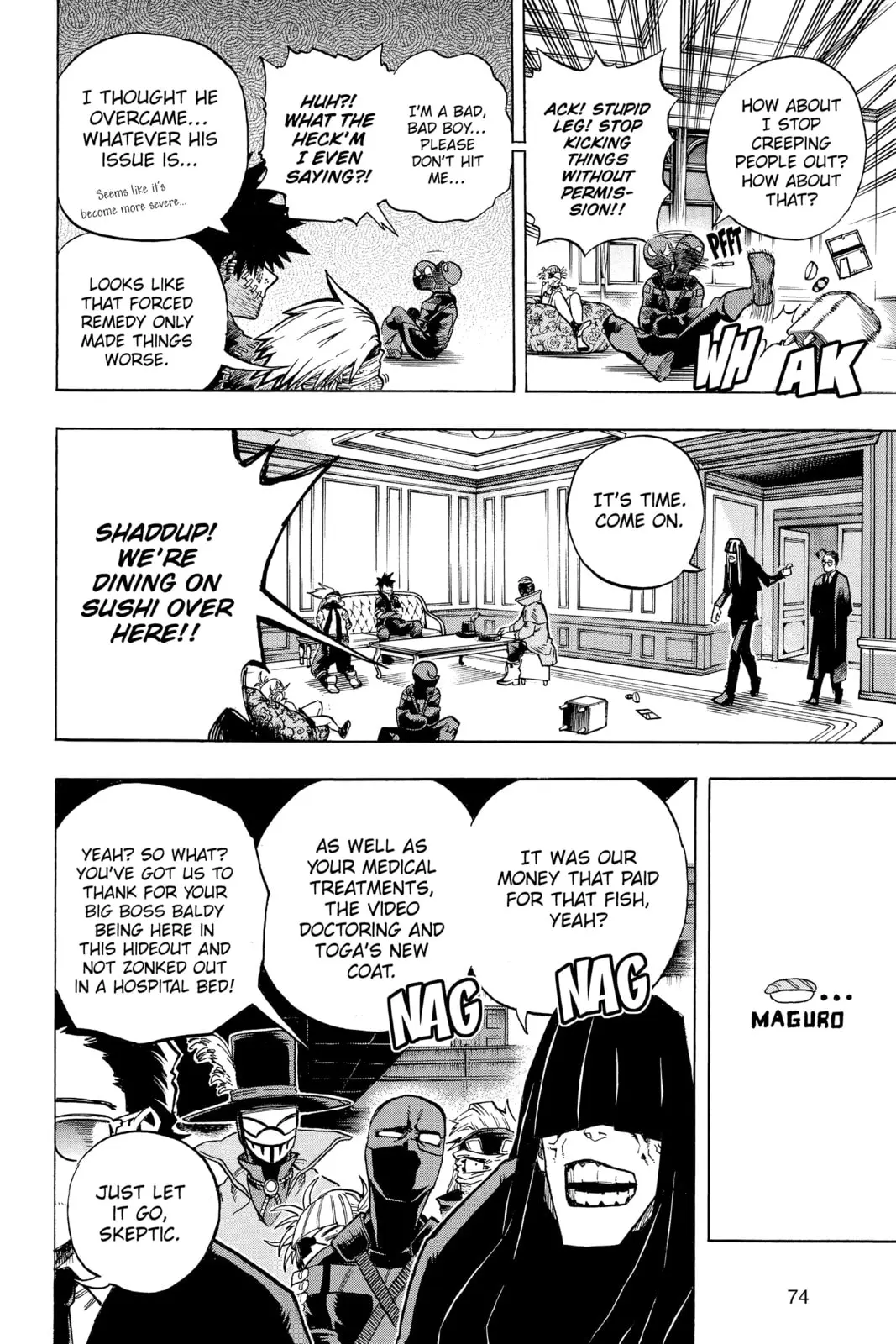 My Hero Academia, chapter 240, page 4