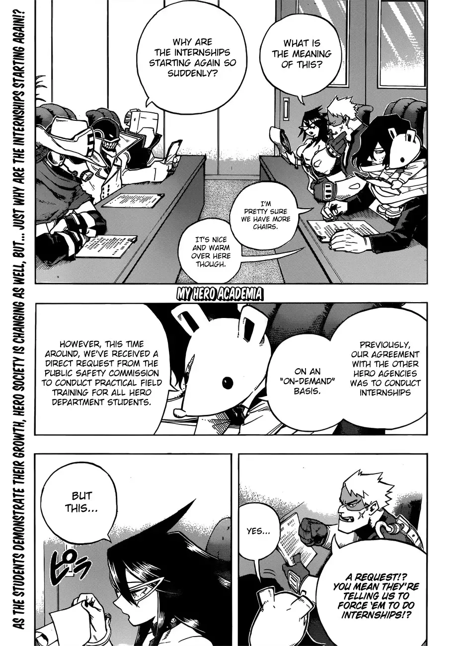 My Hero Academia, chapter 242, page 1