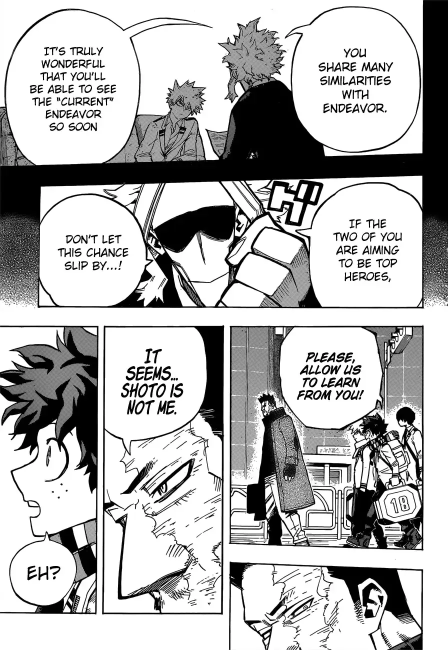 My Hero Academia, chapter 243, page 14