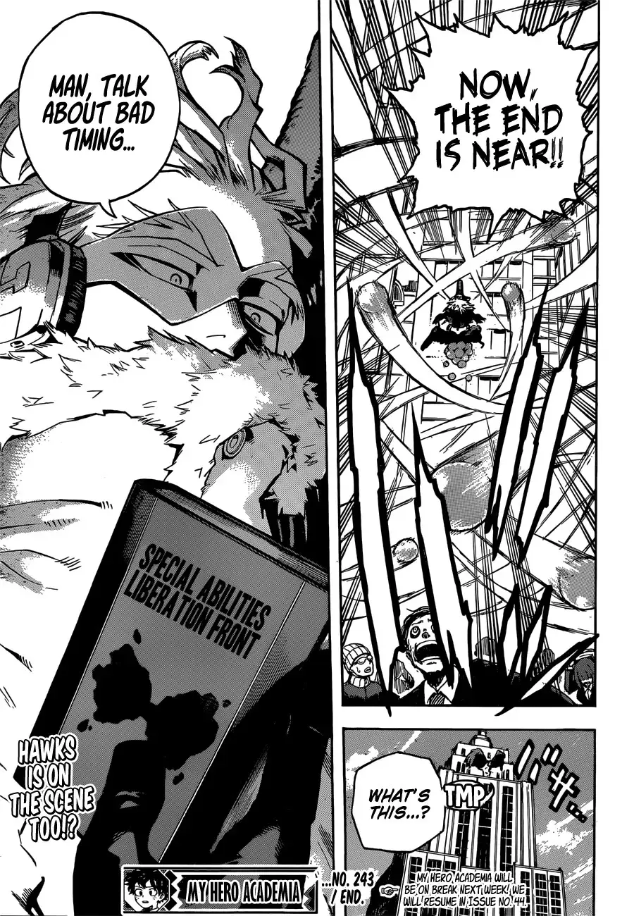 My Hero Academia, chapter 243, page 18