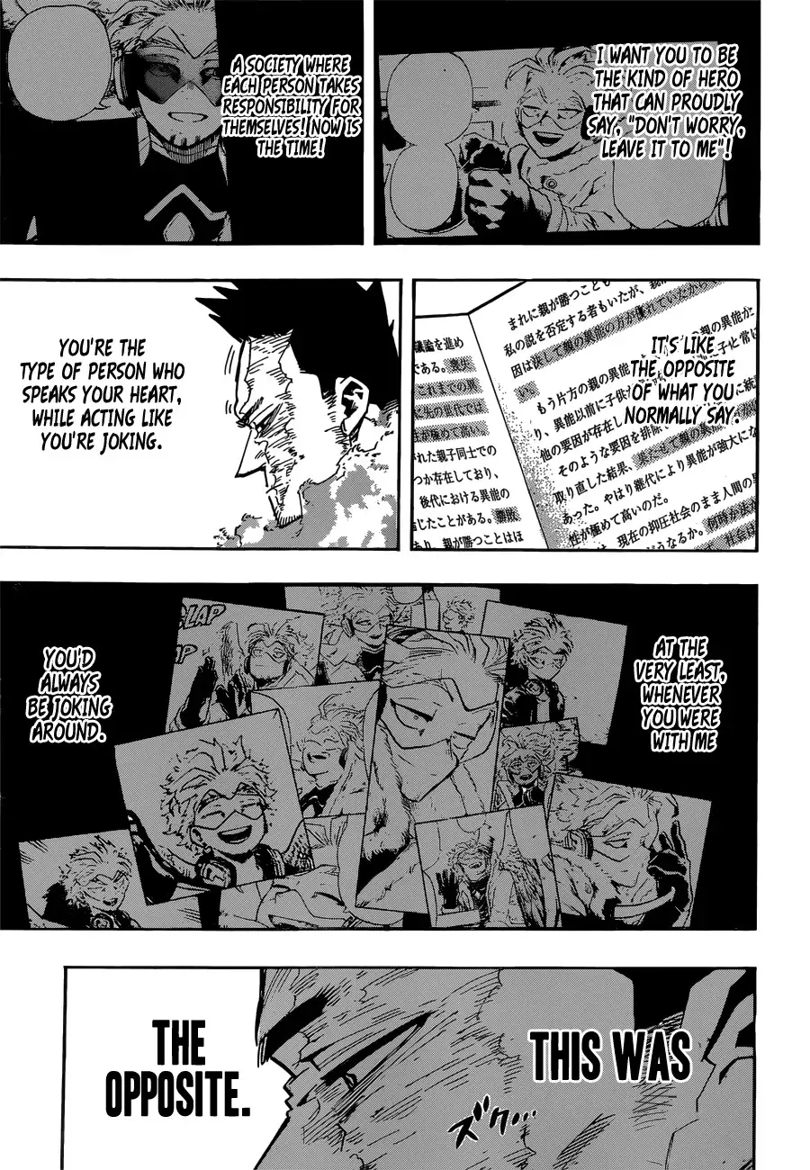 My Hero Academia, chapter 245, page 9